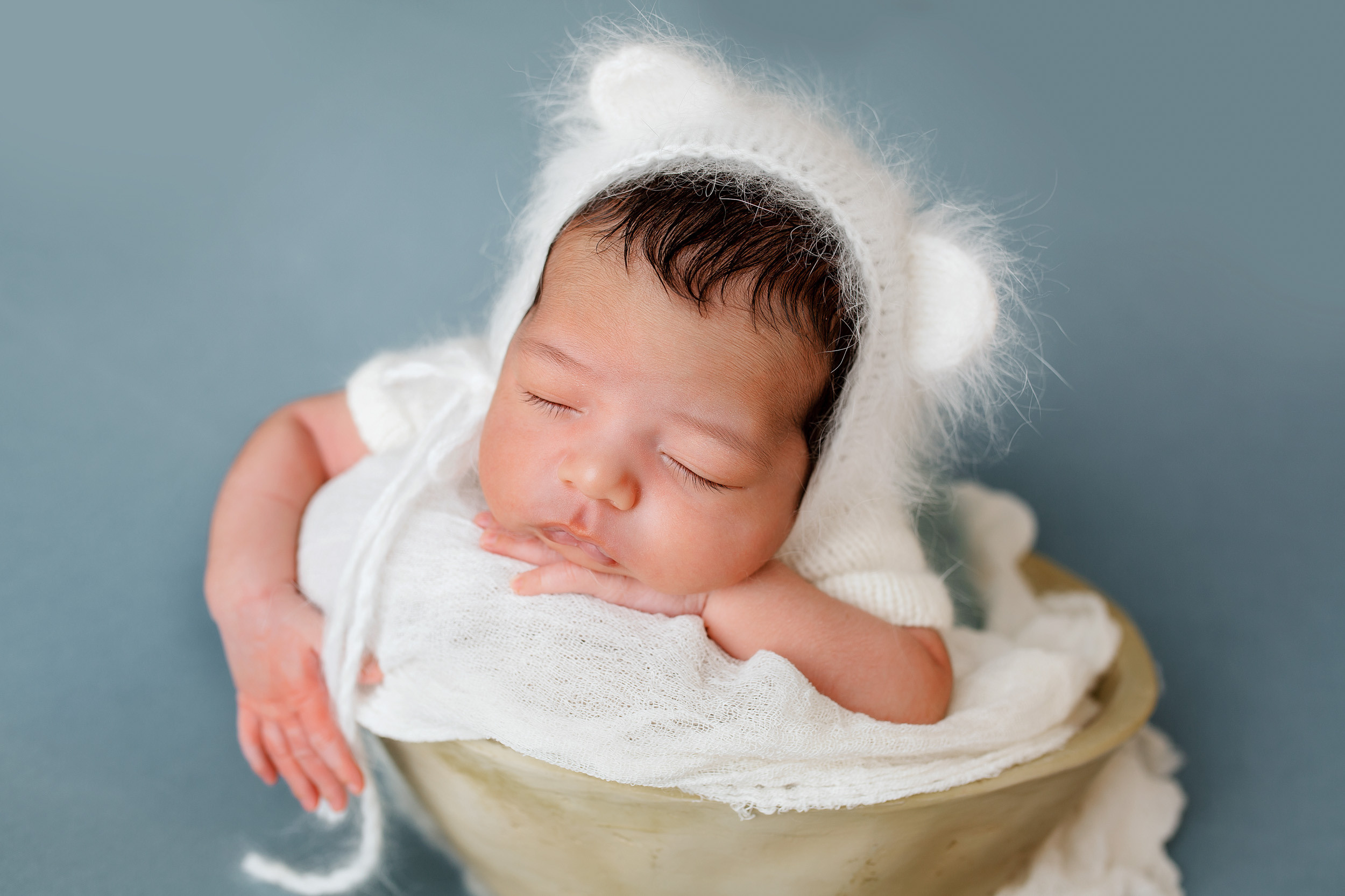 Фотосессия новорожденного Адама. Фотограф новорожденных Оксана Полевская