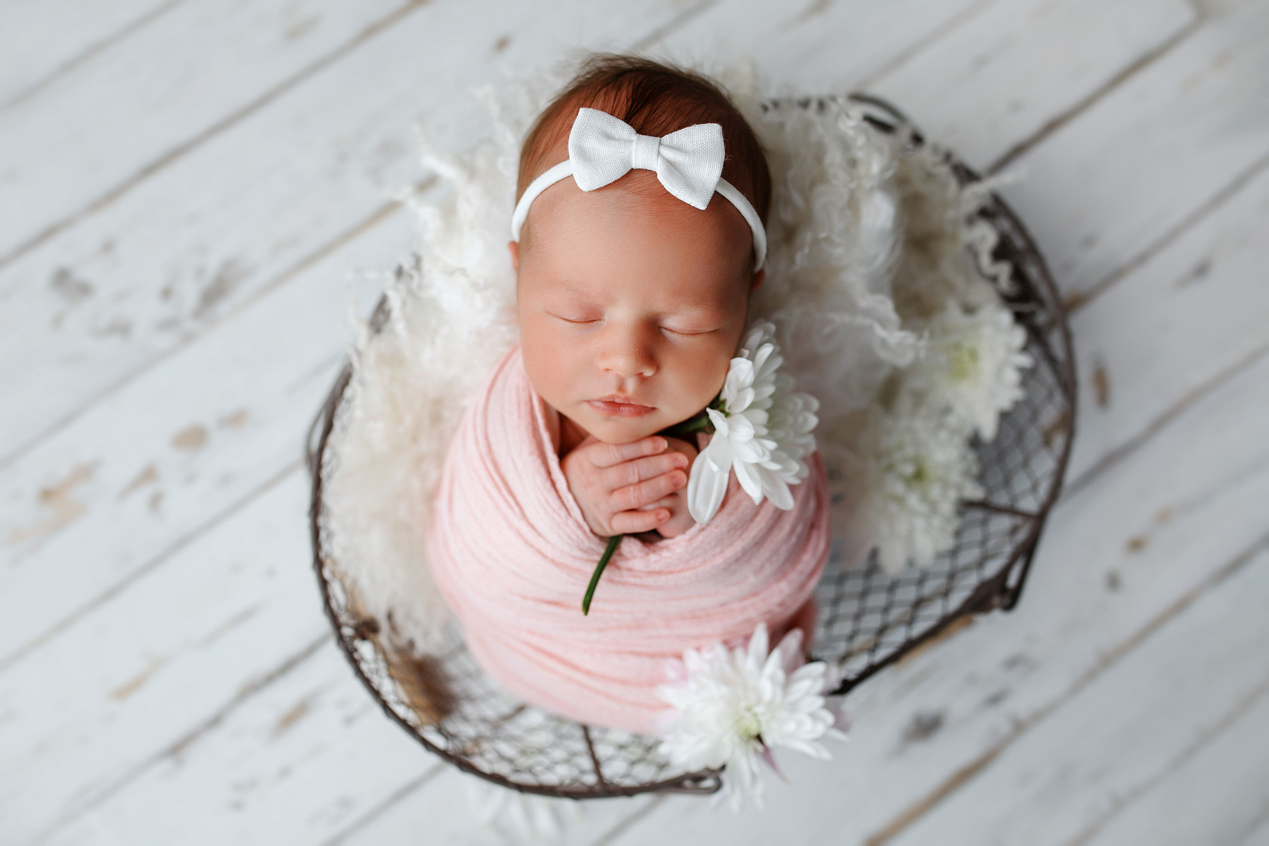 Фотосессия новорожденной Варвары. Фотограф новорожденных Оксана Полевская