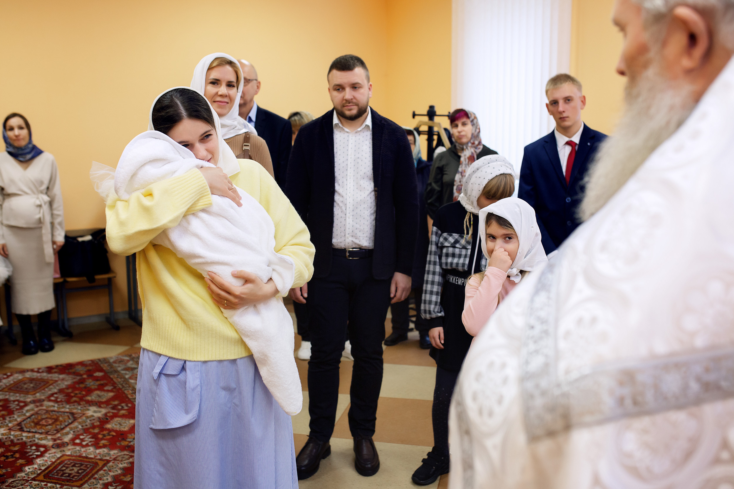 КРЕЩЕНИЕ Верочки Брест. Фотограф новорожденных Оксана Полевская