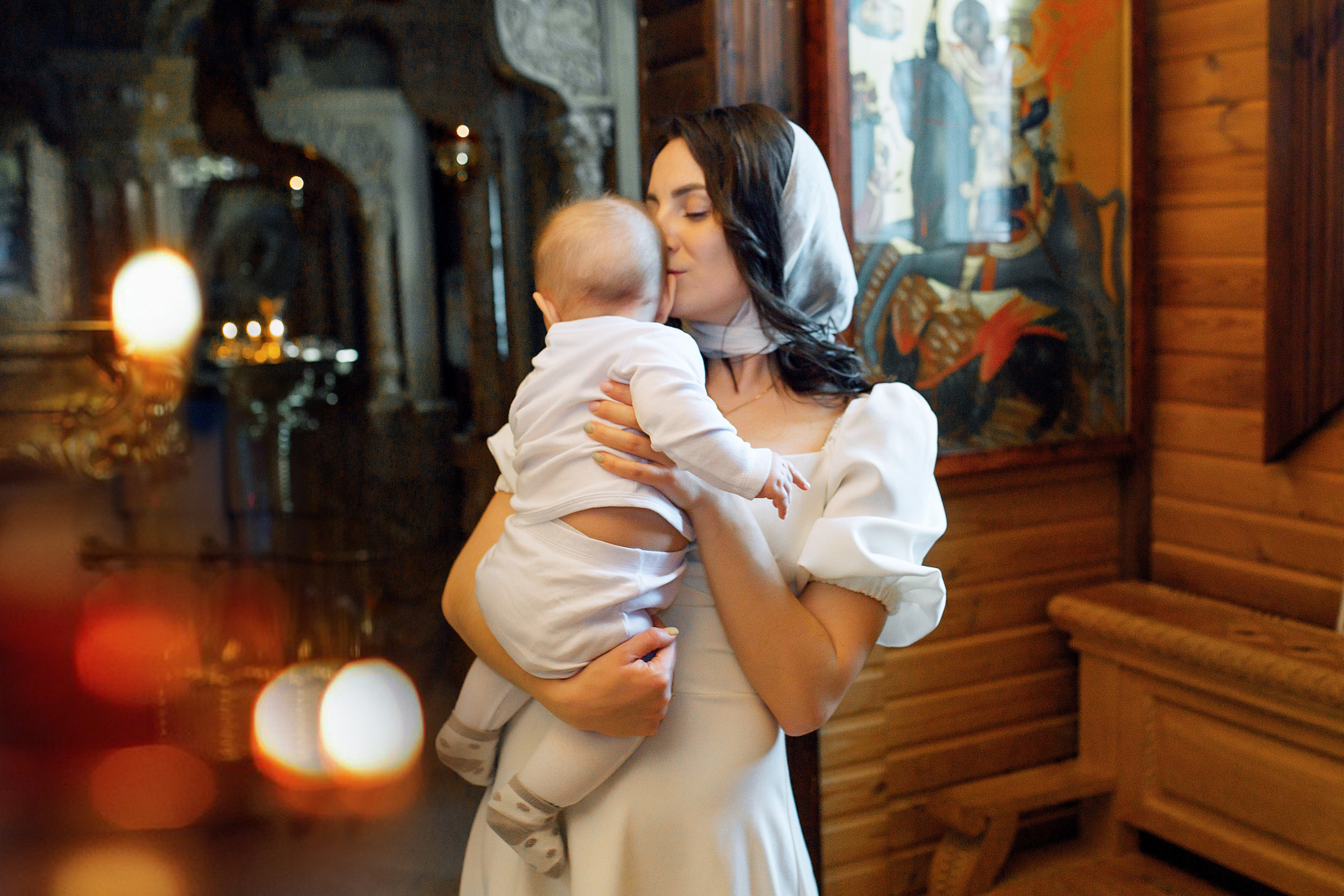 КРЕЩЕНИЕ Ромки Минск. Фотограф новорожденных Оксана Полевская