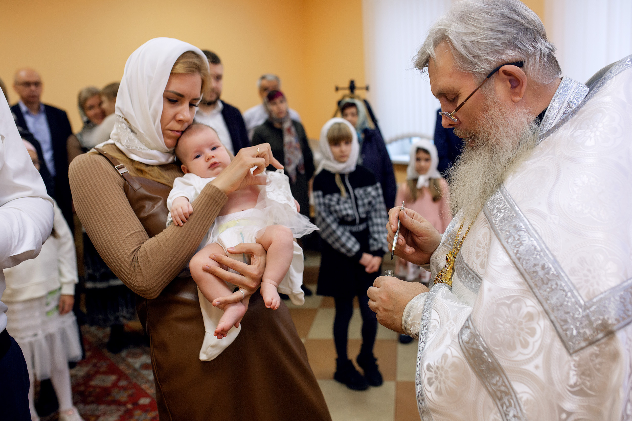 КРЕЩЕНИЕ Верочки Брест. Фотограф новорожденных Оксана Полевская