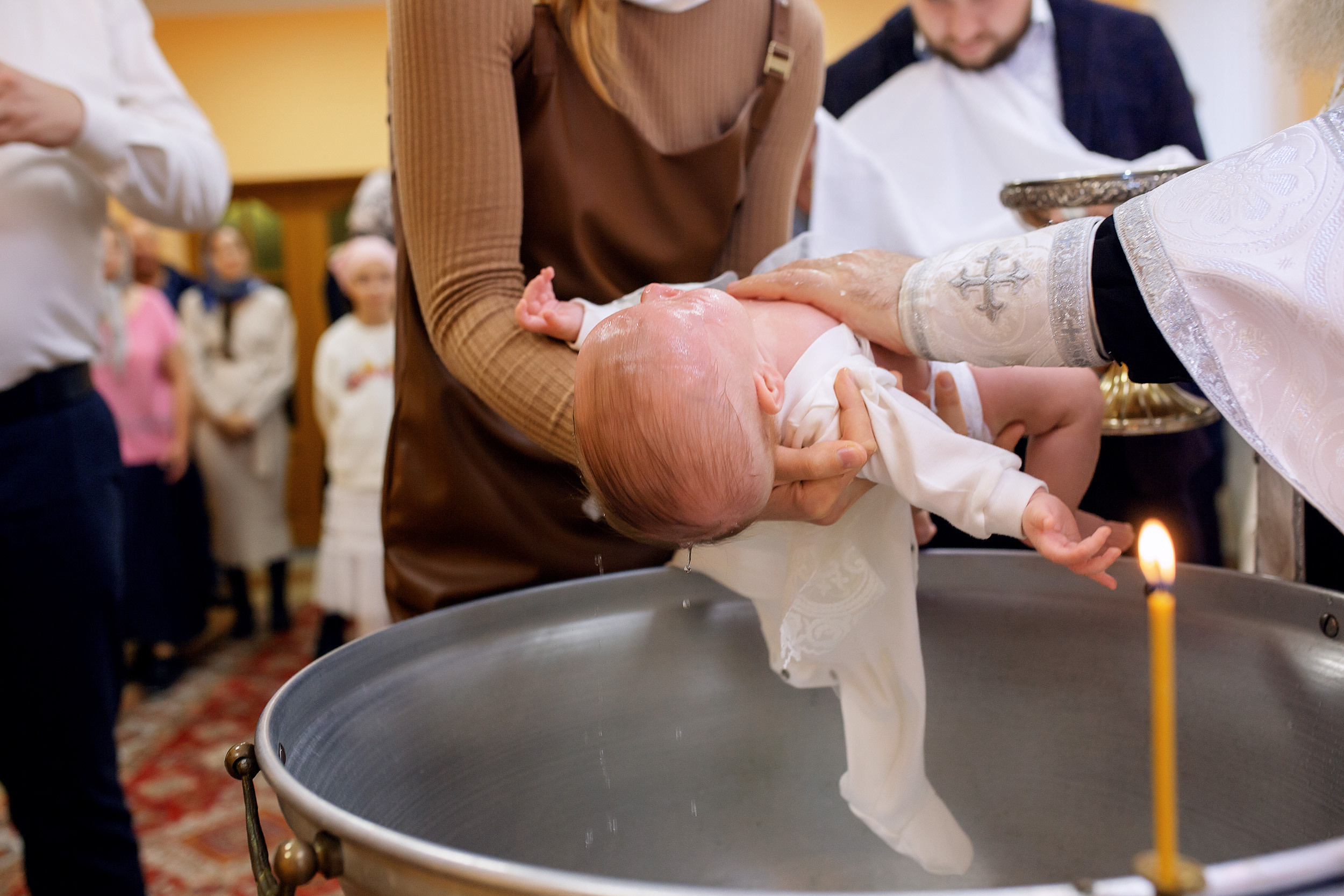 КРЕЩЕНИЕ Верочки Брест. Фотограф новорожденных Оксана Полевская