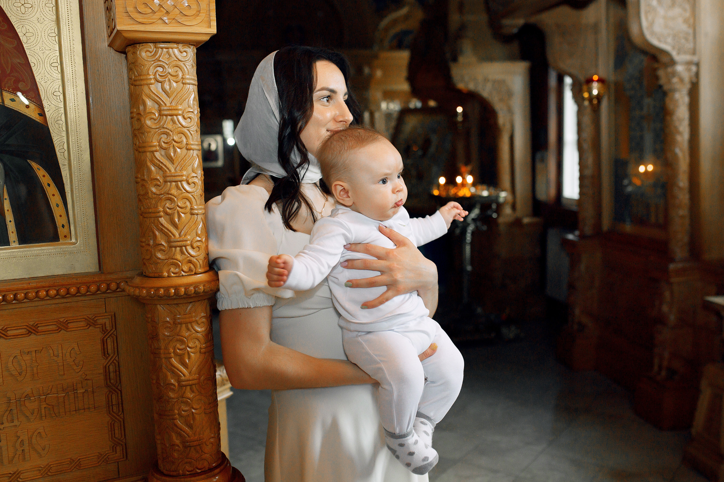 КРЕЩЕНИЕ Ромки Минск. Фотограф новорожденных Оксана Полевская