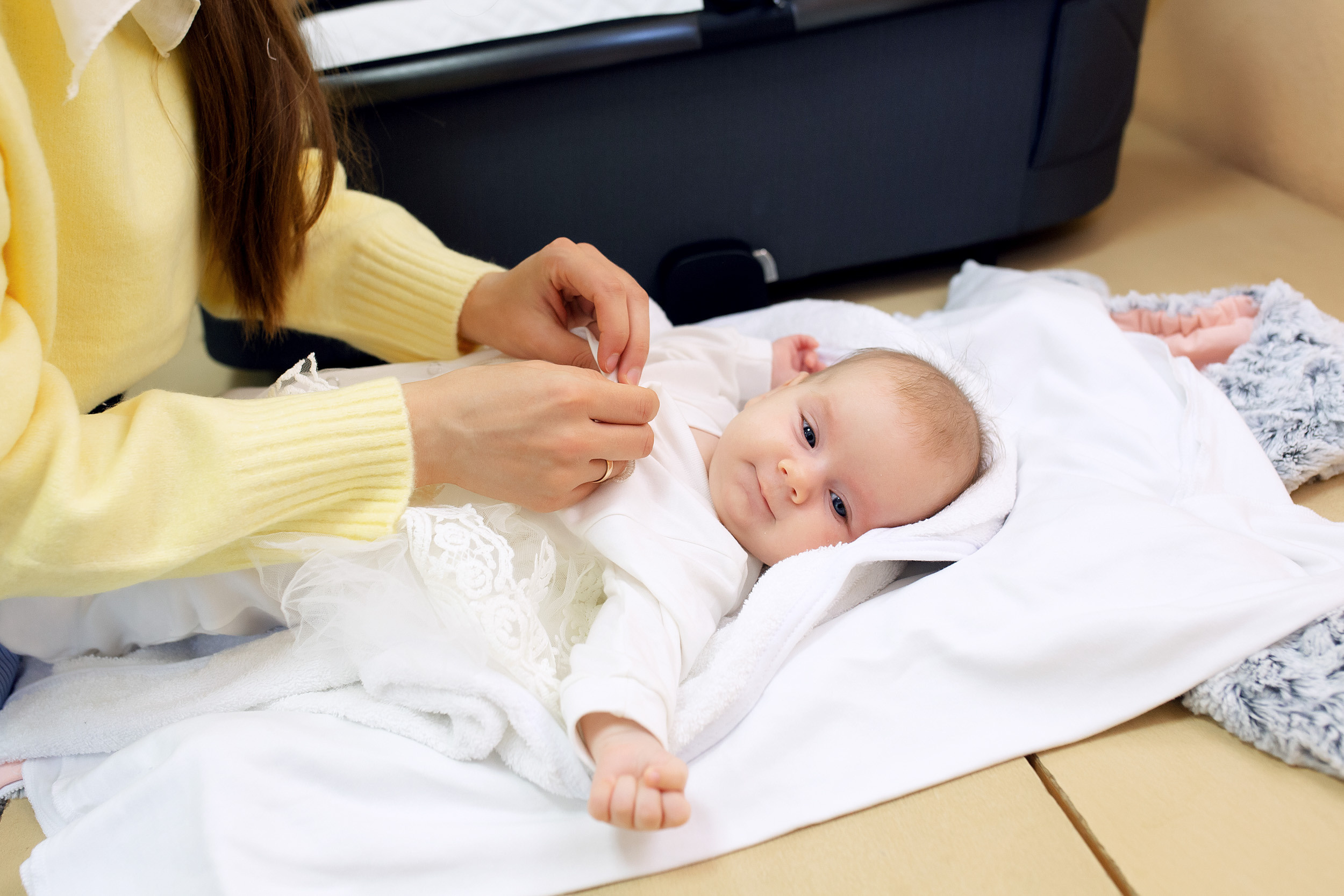 КРЕЩЕНИЕ Верочки Брест. Фотограф новорожденных Оксана Полевская