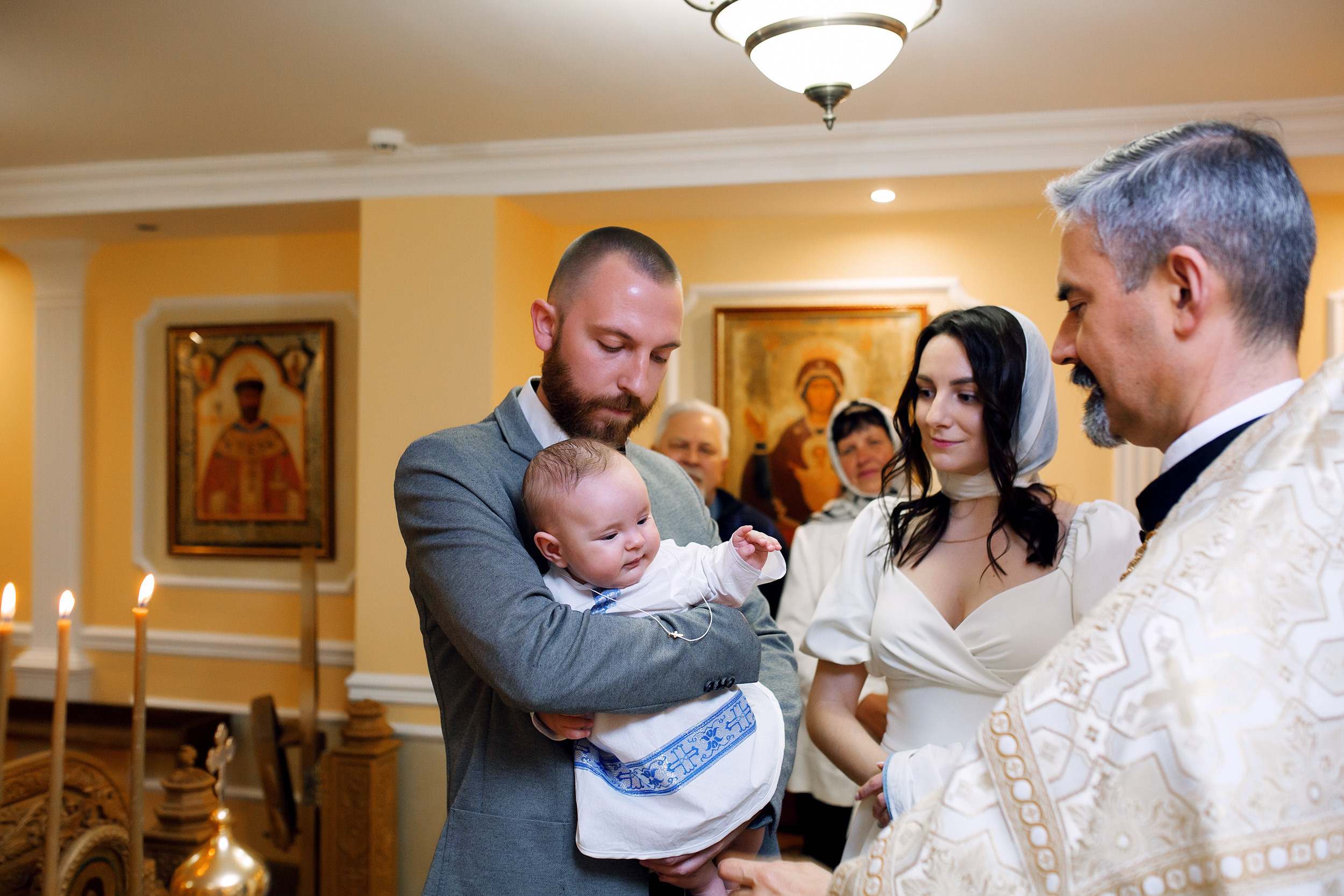 КРЕЩЕНИЕ Ромки Минск. Фотограф новорожденных Оксана Полевская