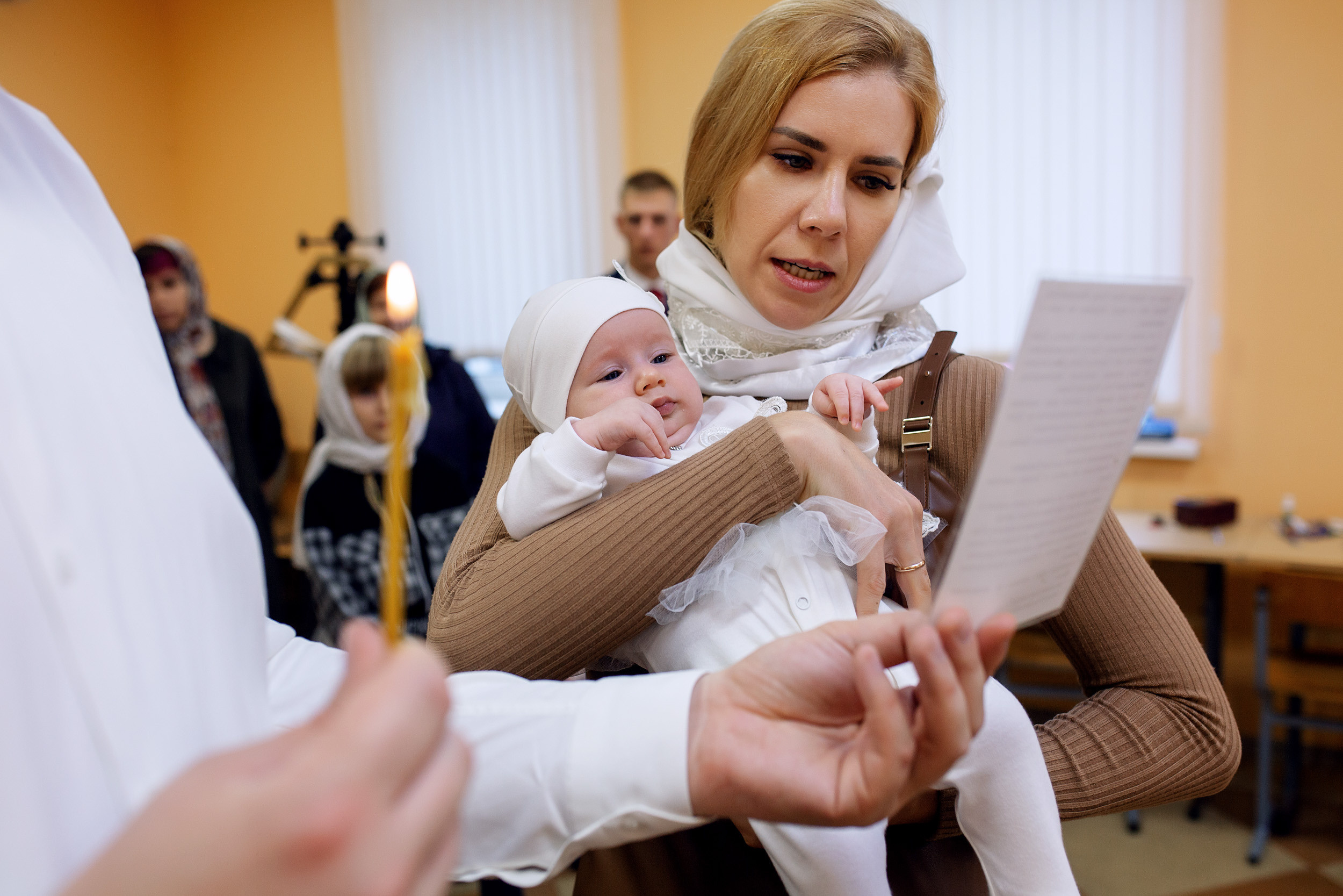 КРЕЩЕНИЕ Верочки Брест. Фотограф новорожденных Оксана Полевская