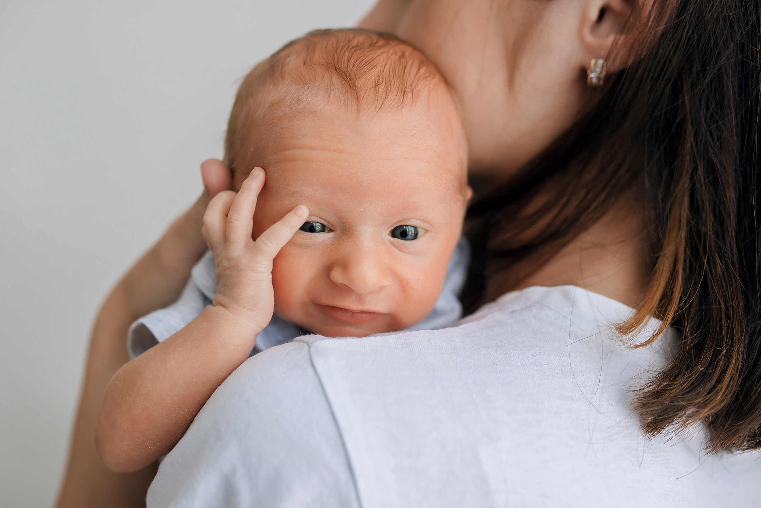 ВАНЯ и ЕВА двойняшки Classic. Фотограф новорожденных Оксана Полевская