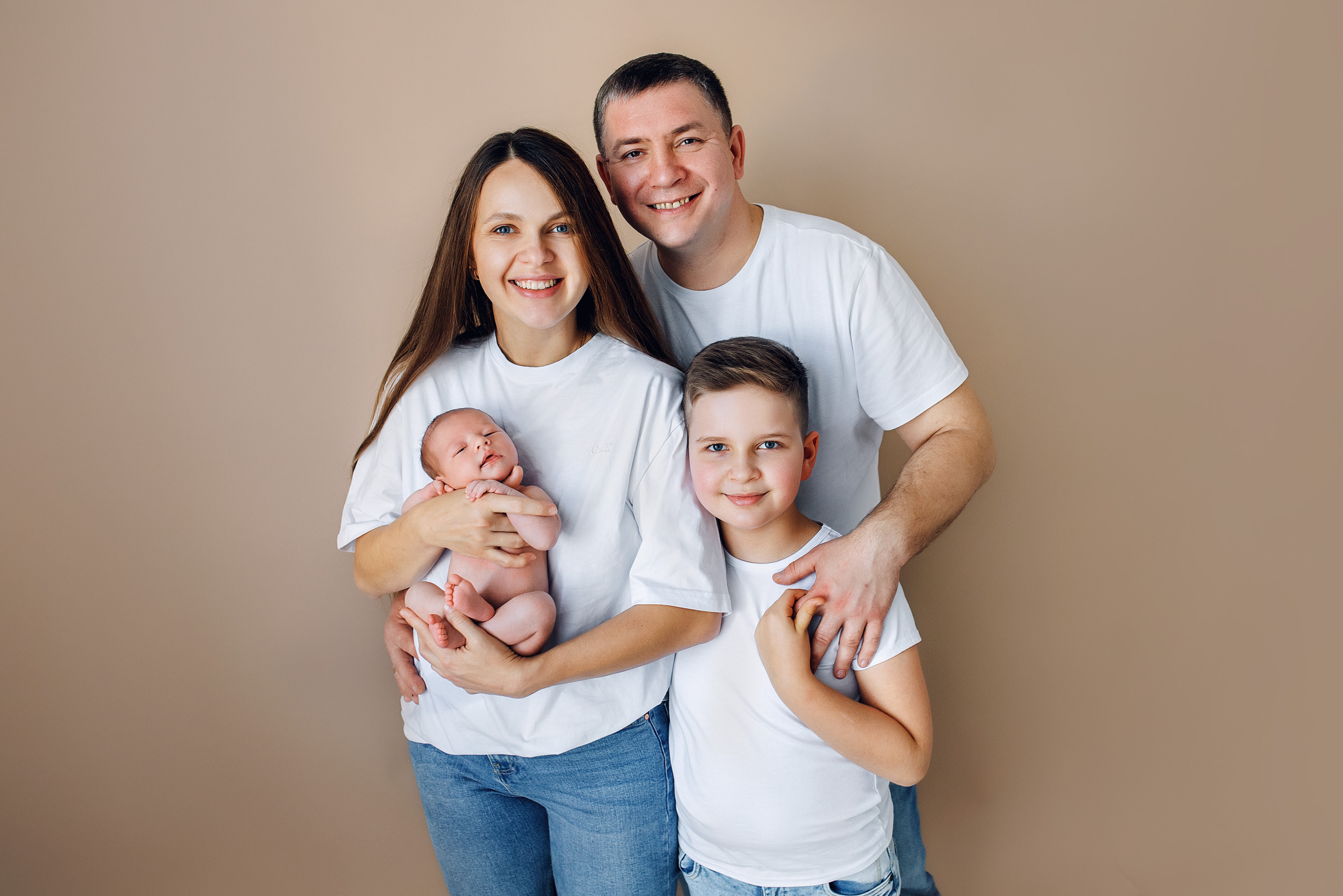 Фотосессия новорожденной Варвары. Фотограф новорожденных Оксана Полевская