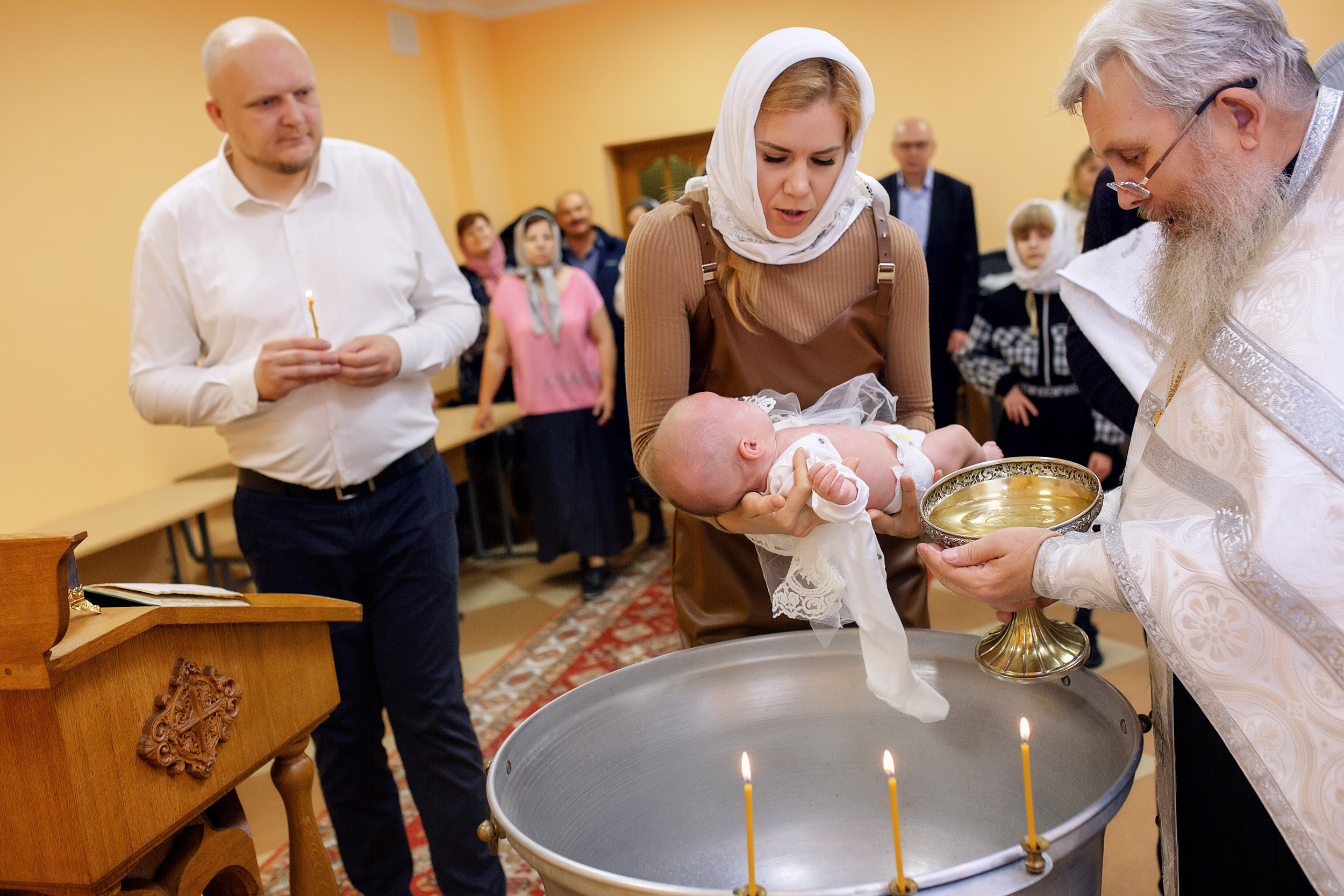 КРЕЩЕНИЕ Верочки Брест. Фотограф новорожденных Оксана Полевская