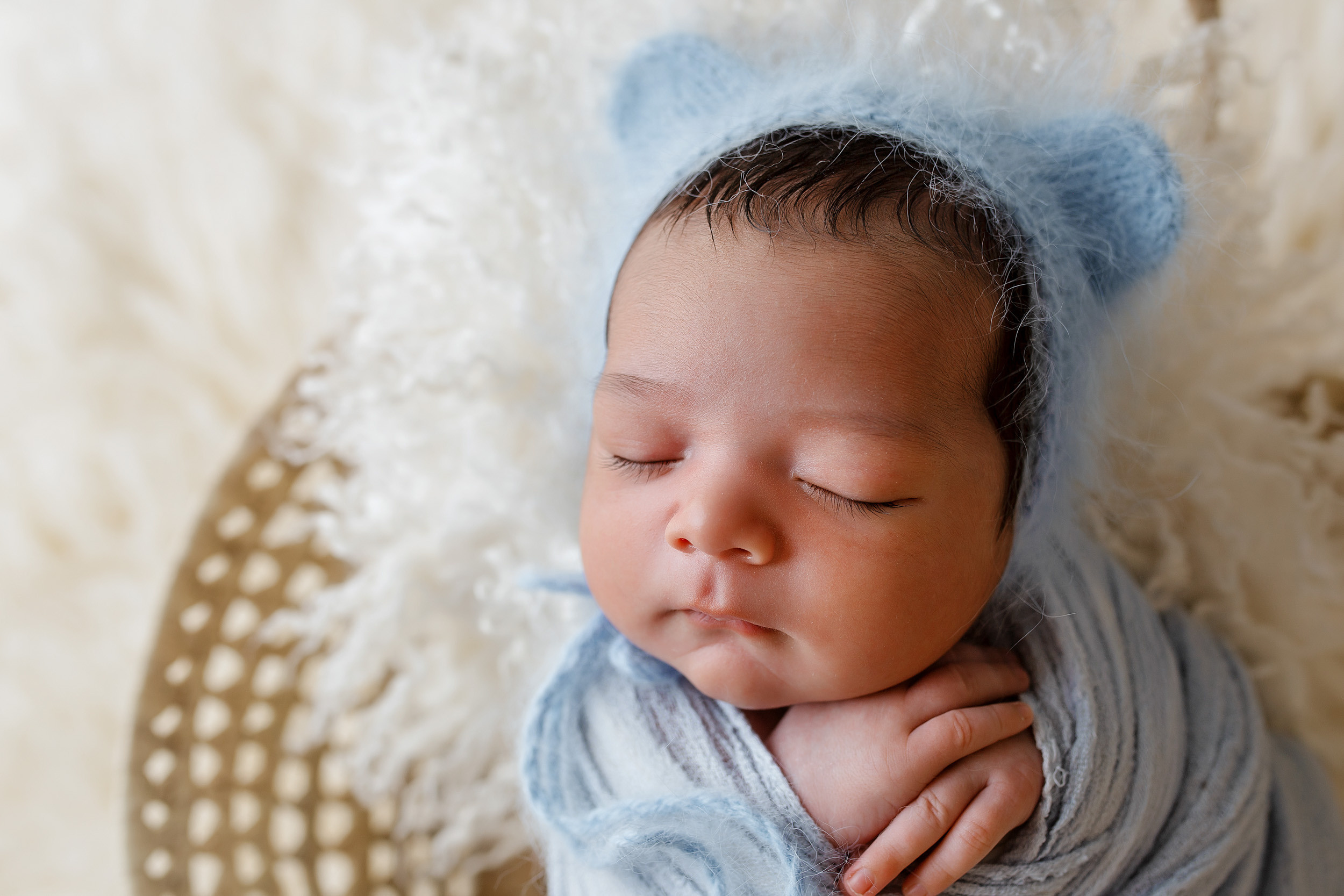 Фотосессия новорожденного Адама. Фотограф новорожденных Оксана Полевская