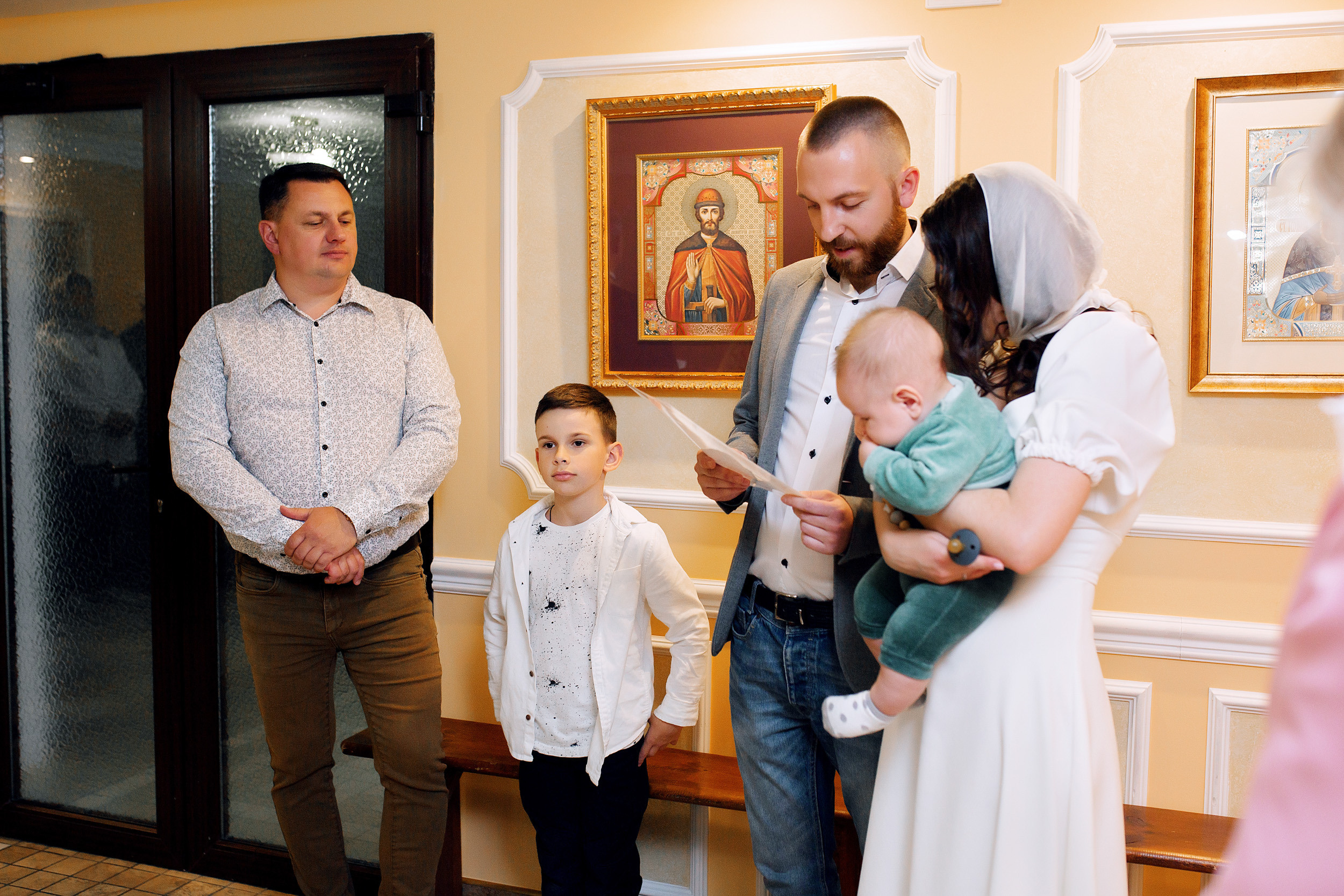 КРЕЩЕНИЕ Ромки Минск. Фотограф новорожденных Оксана Полевская