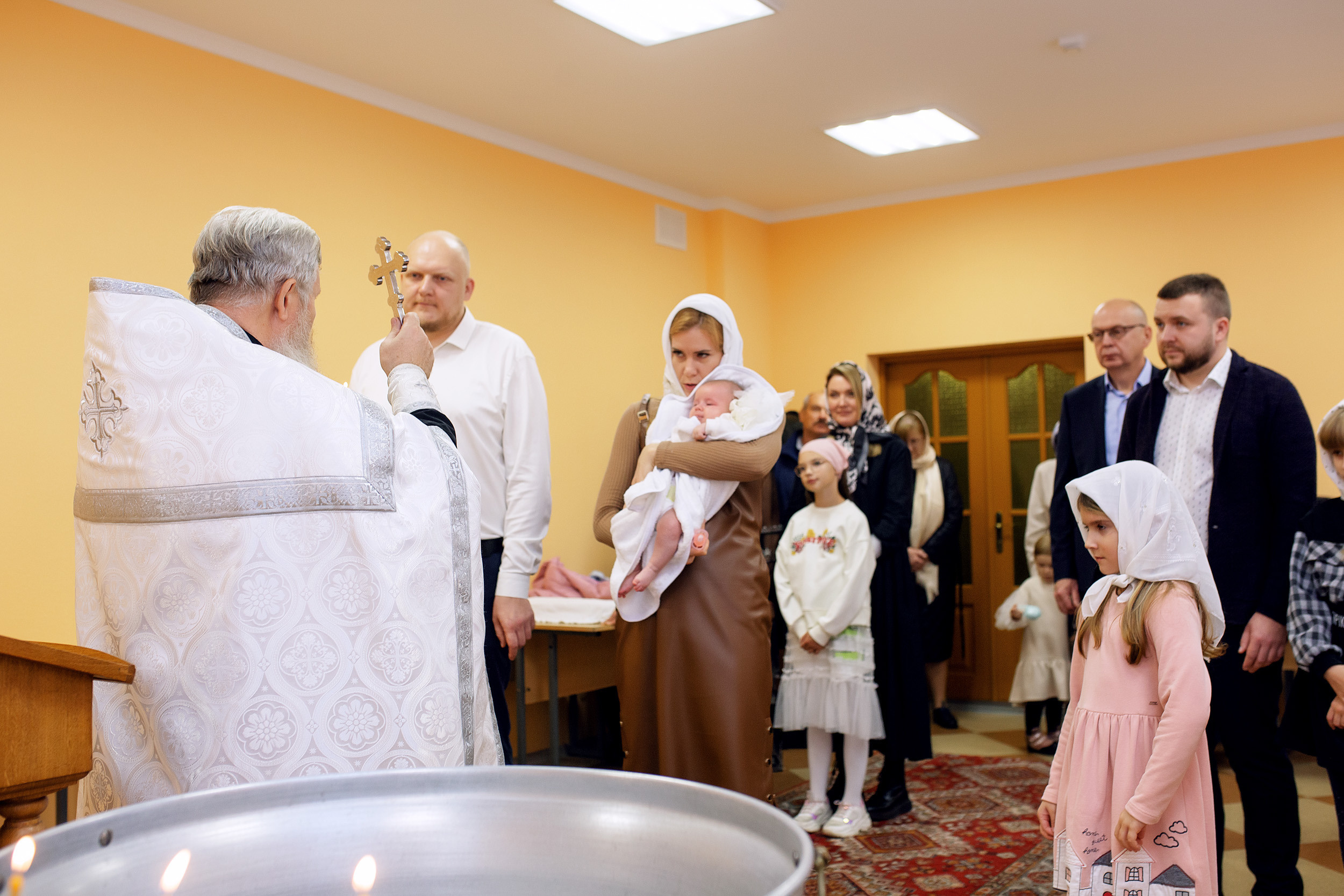 КРЕЩЕНИЕ Верочки Брест. Фотограф новорожденных Оксана Полевская