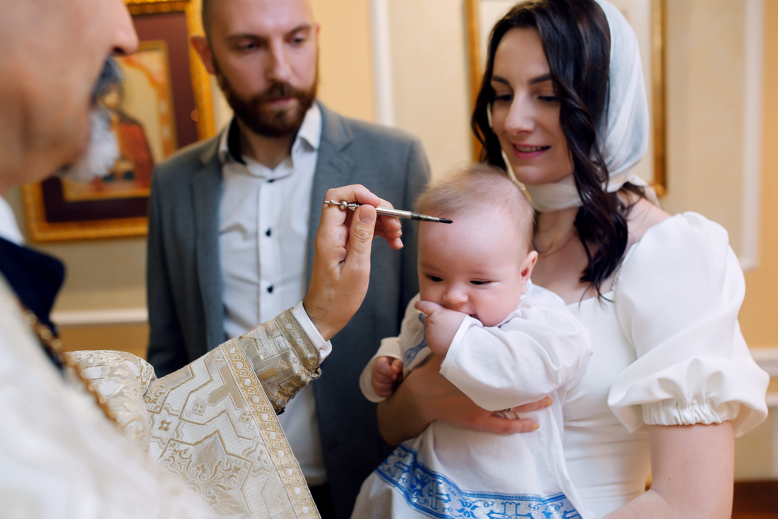 КРЕЩЕНИЕ Ромки Минск. Фотограф новорожденных Оксана Полевская