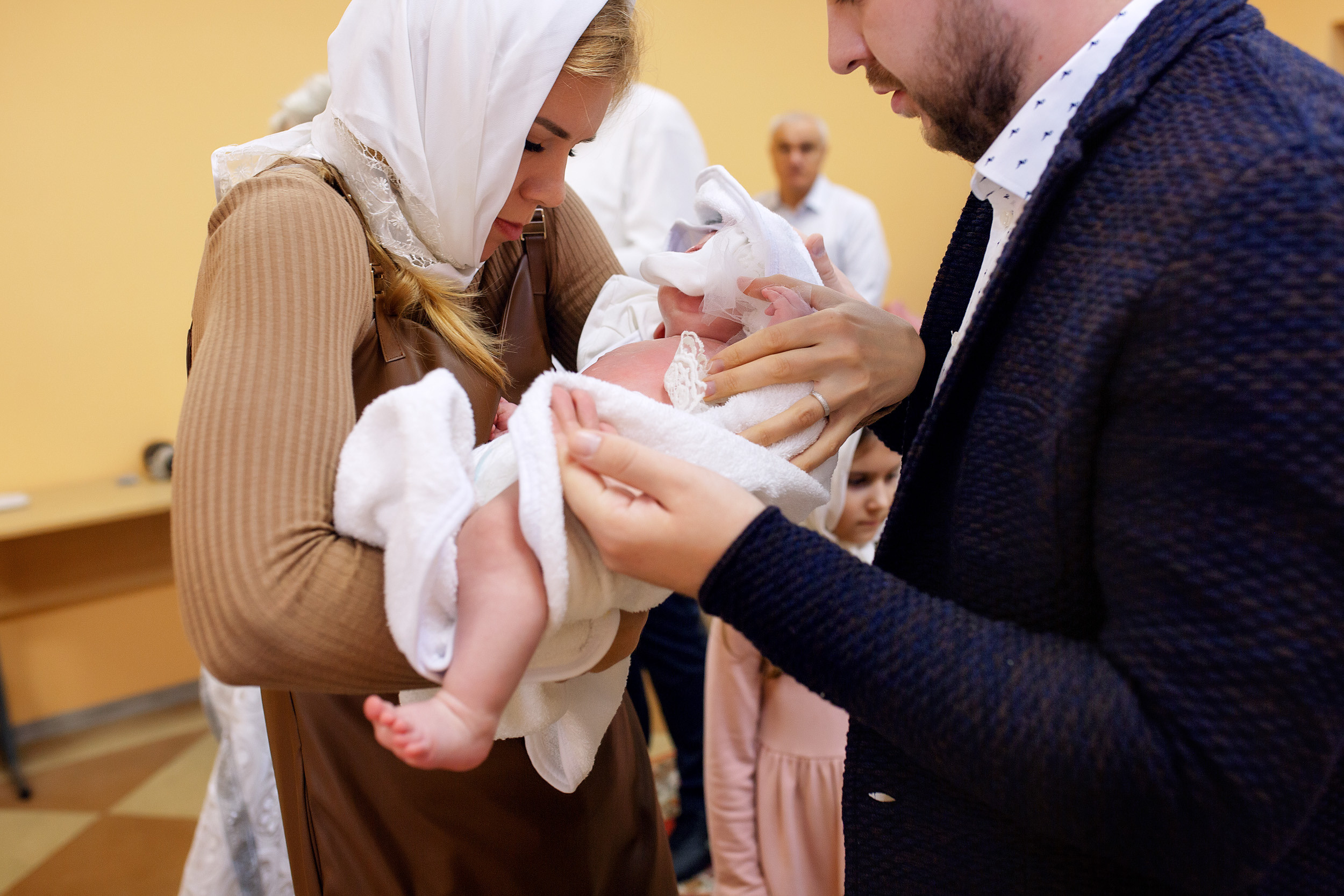 КРЕЩЕНИЕ Верочки Брест. Фотограф новорожденных Оксана Полевская