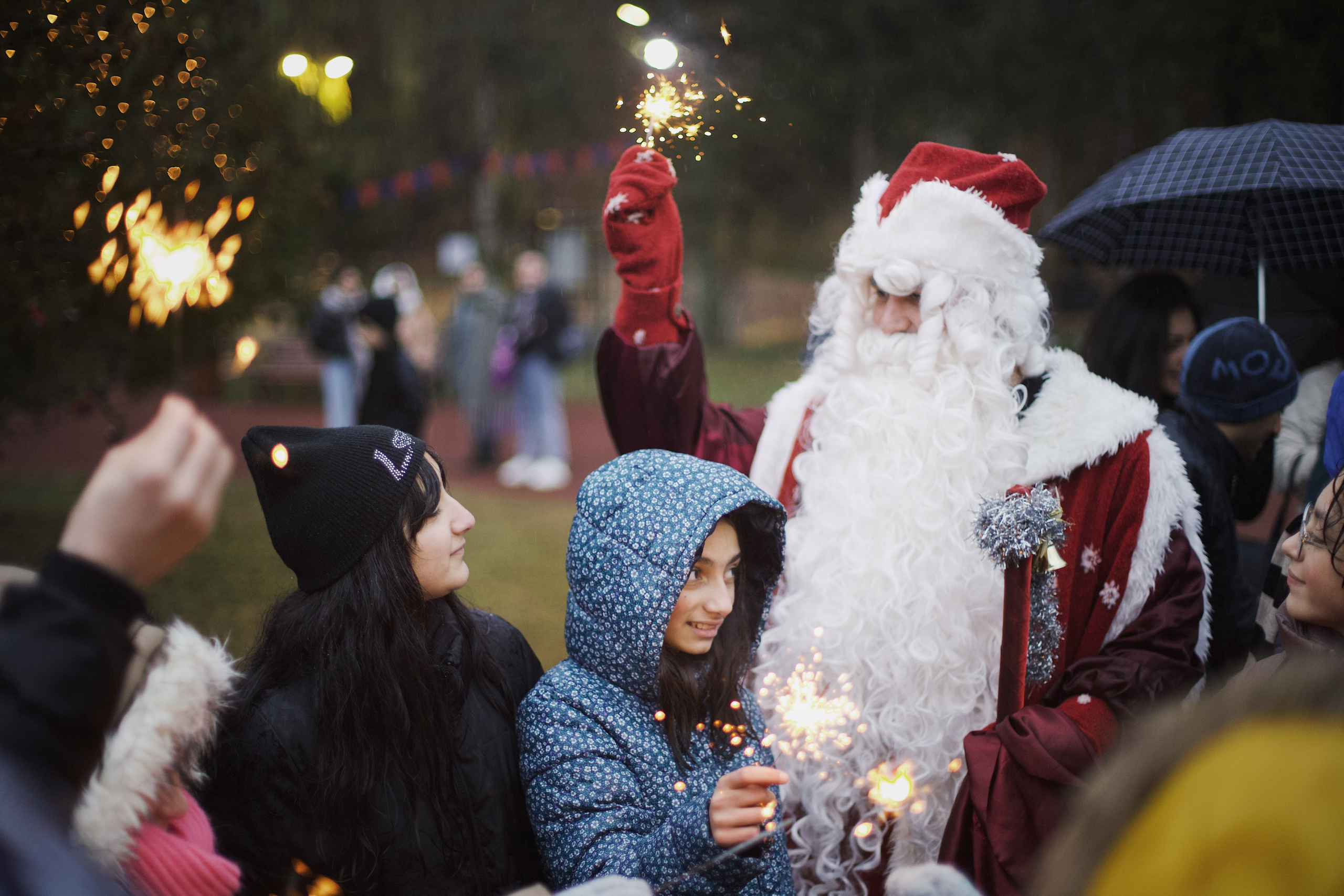 Christmas Tree opening in Dilijan city park. Фотограф в Армении Женя Гилевич