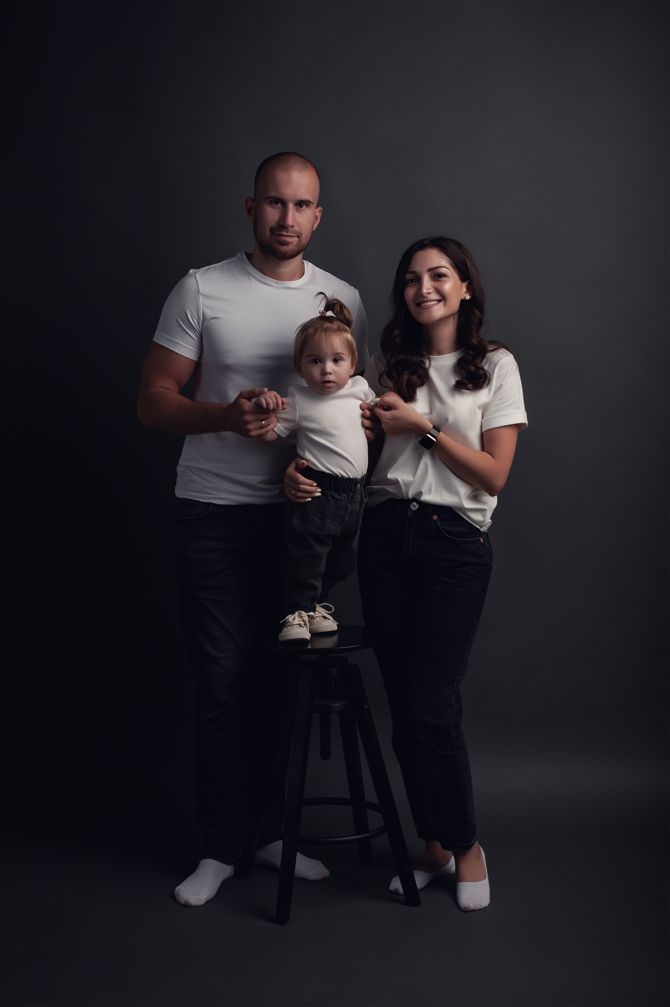 Семья. Фотограф новорождённых в Москве и Московской области