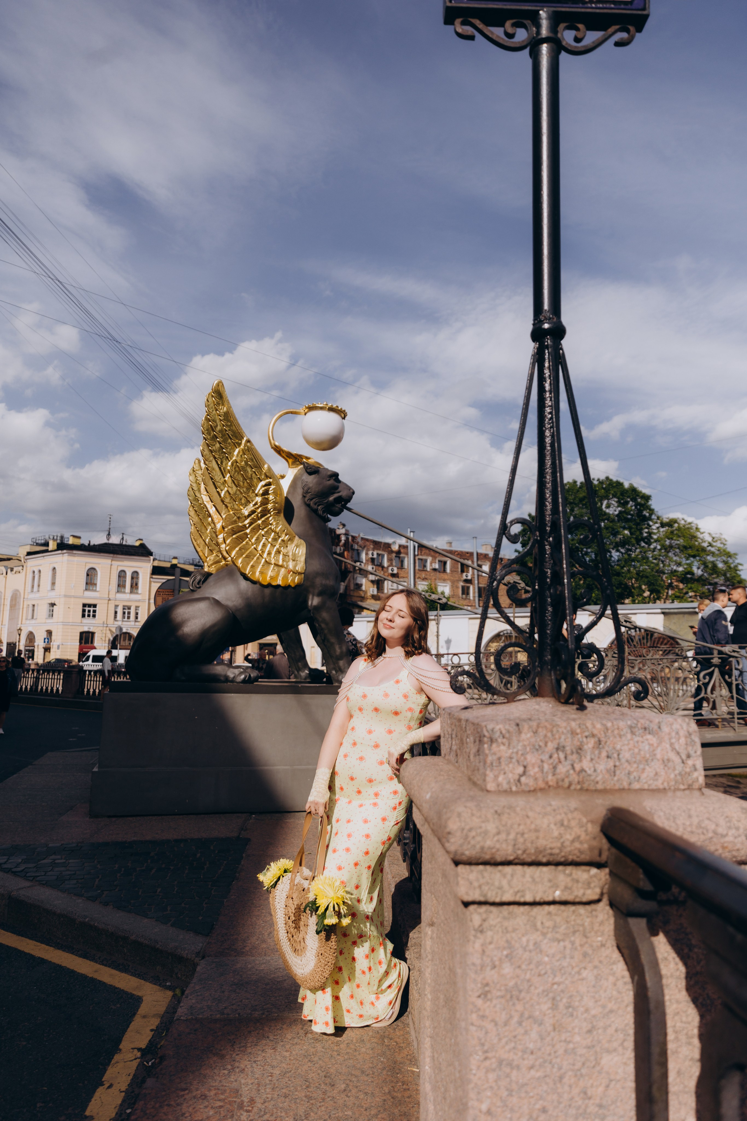 Полина | Фотосессия у Казанского собора. Фотограф в Санкт-Петербурге Разиля Идиятуллина