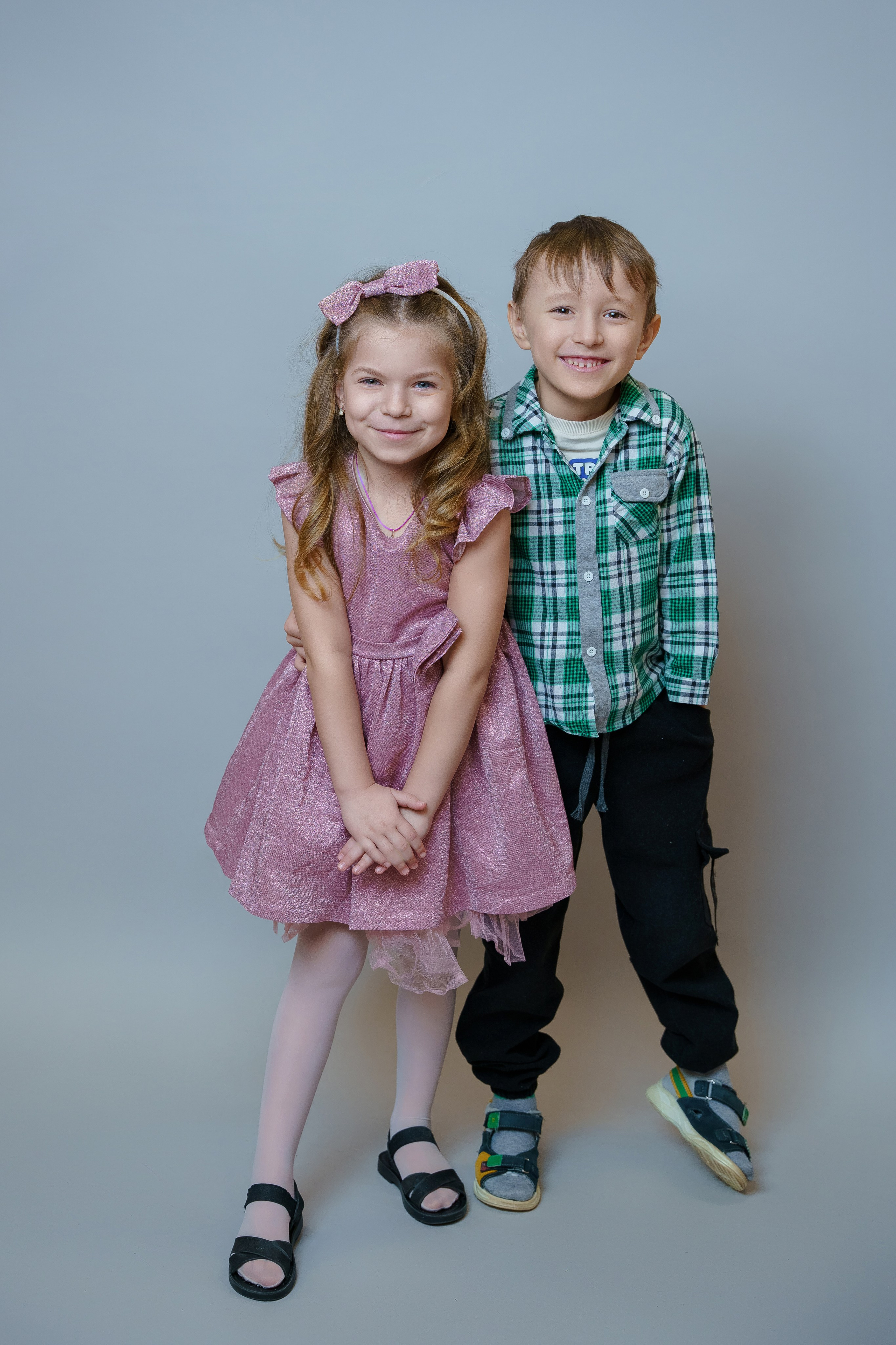 Студийная съемка в саду