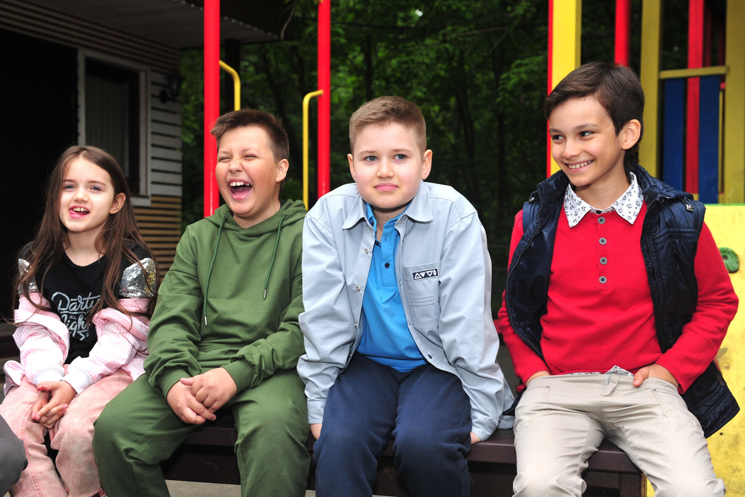 Выпускной для 4-го класса школы Протон в кафе Маска в Филёвском Парке. Свадебный и семейный фотограф в Москве Ирина Гончарова