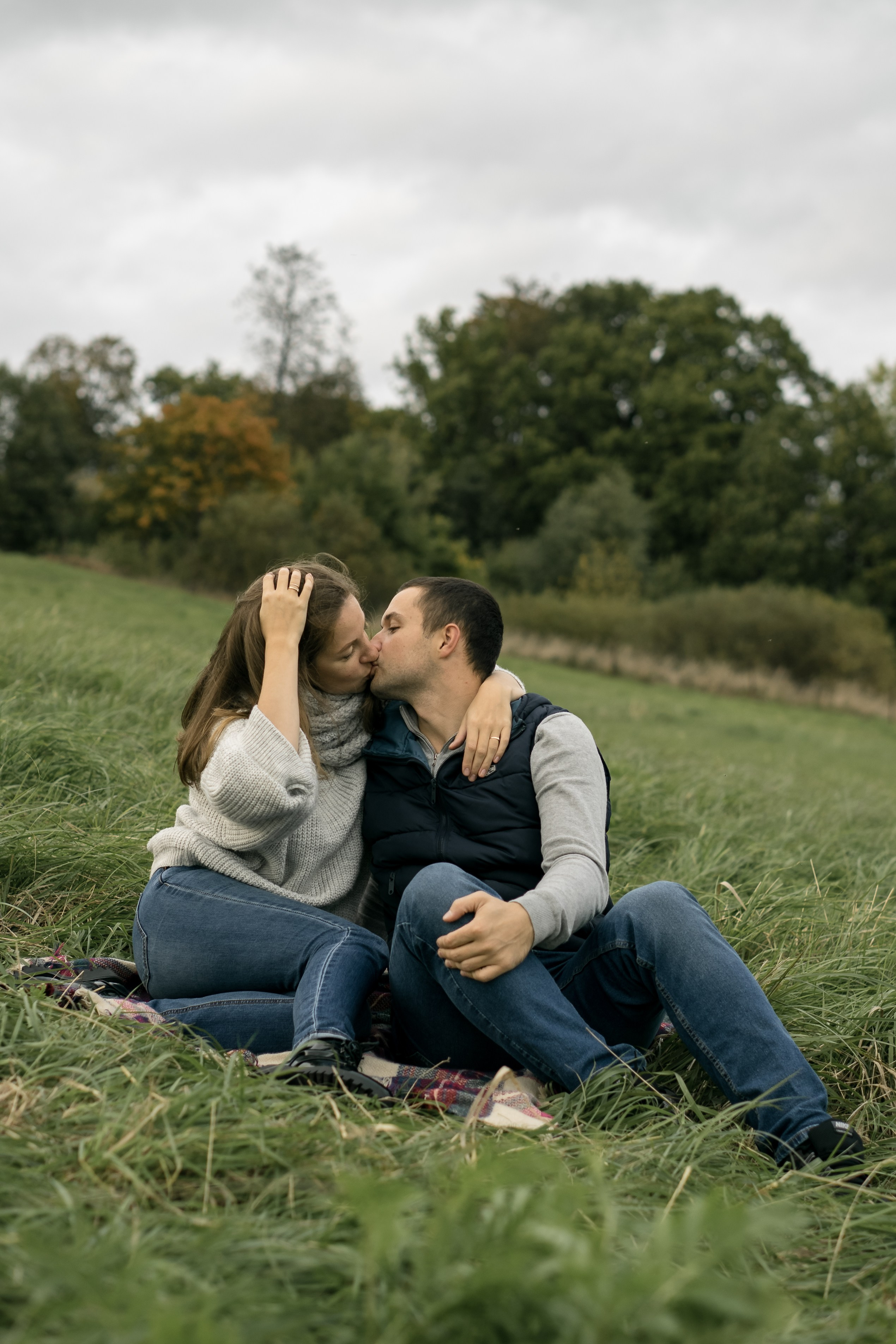 Семья Алеси и Ульяны на природе. Фотограф Ольга Игорева