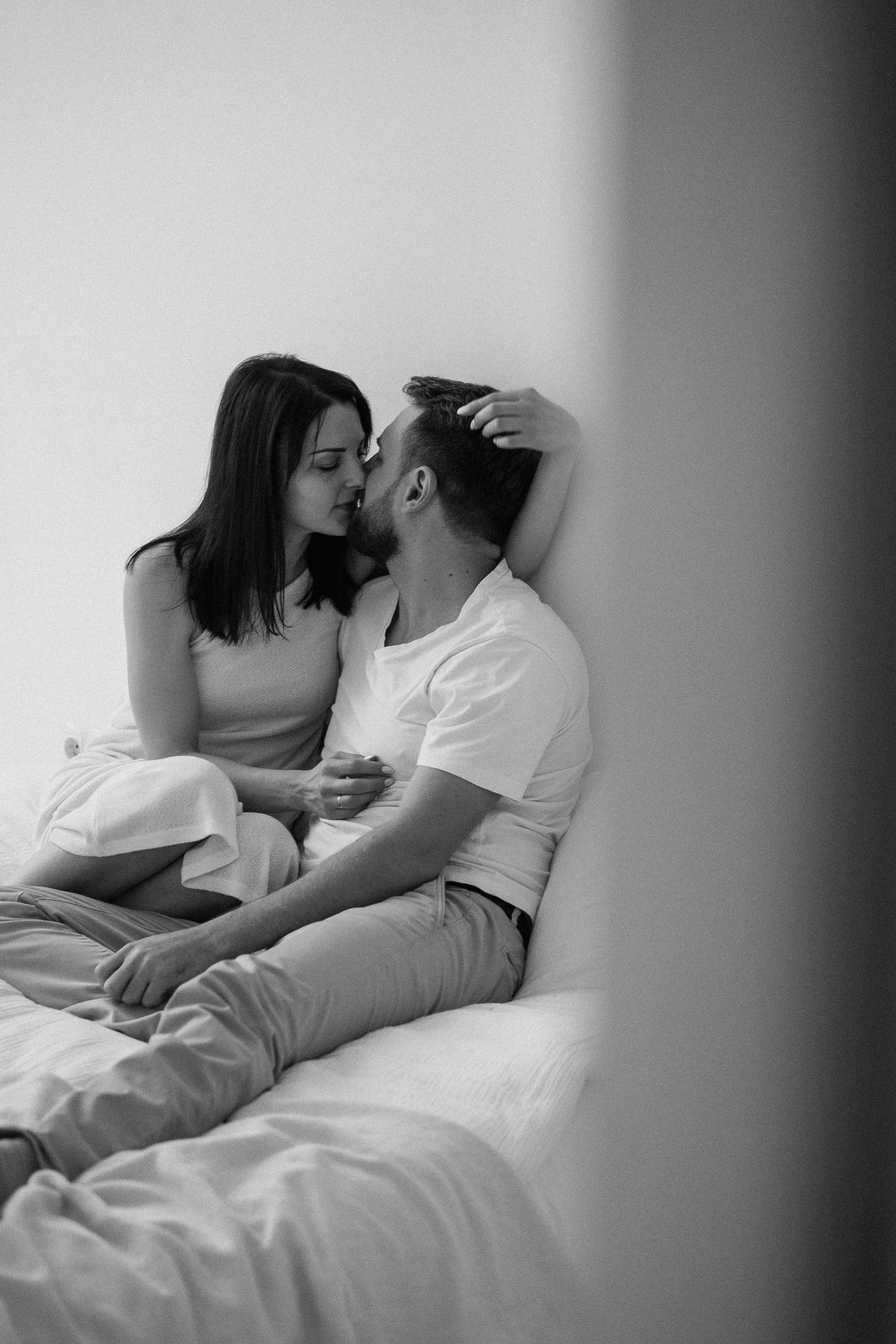 Семейная фотосессия семьи К. в фотостудии. Фотограф Ольга Игорева