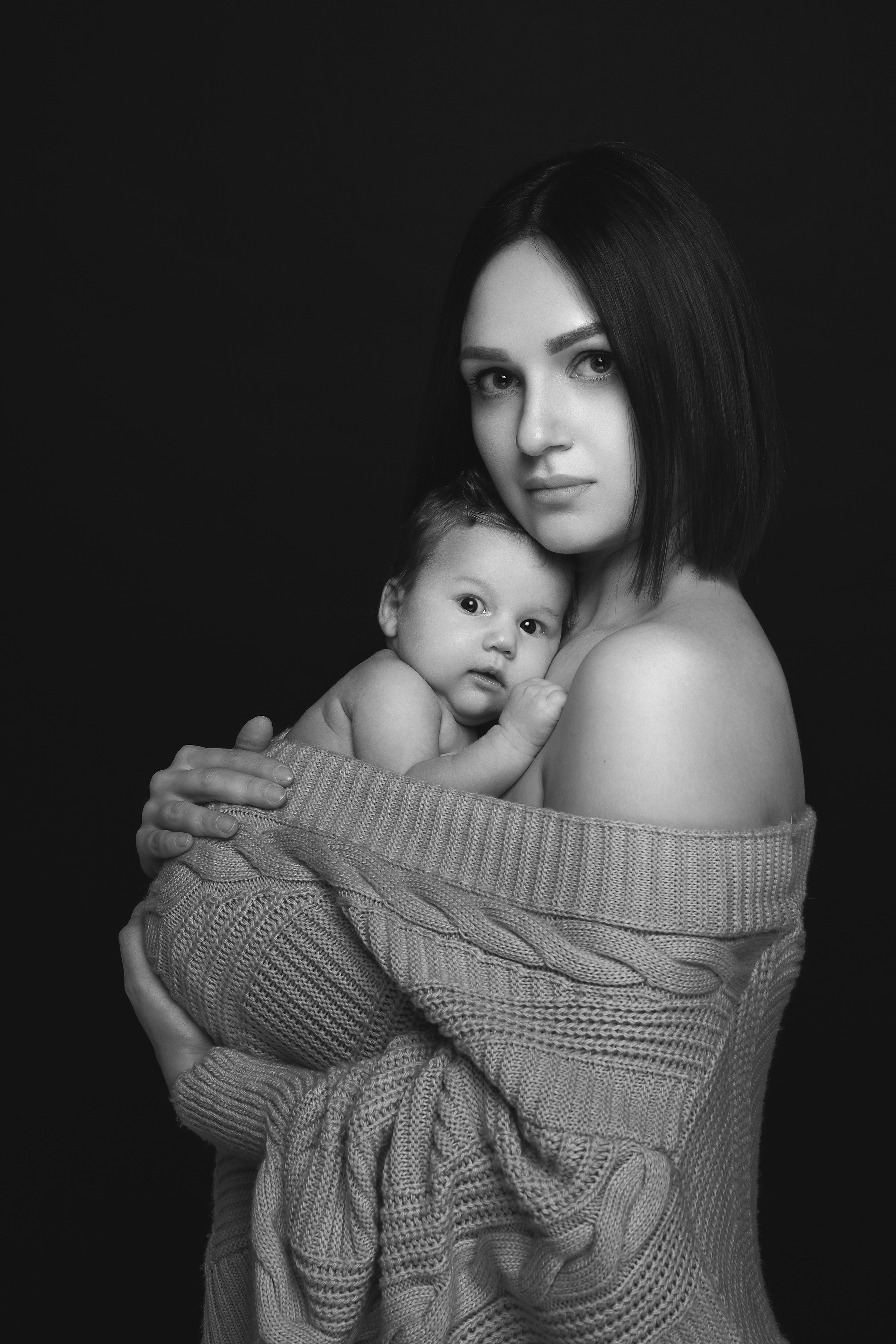 Портрет с мамой. Keti_photographer Фотограф Иркутск Кети Гуджабидзе