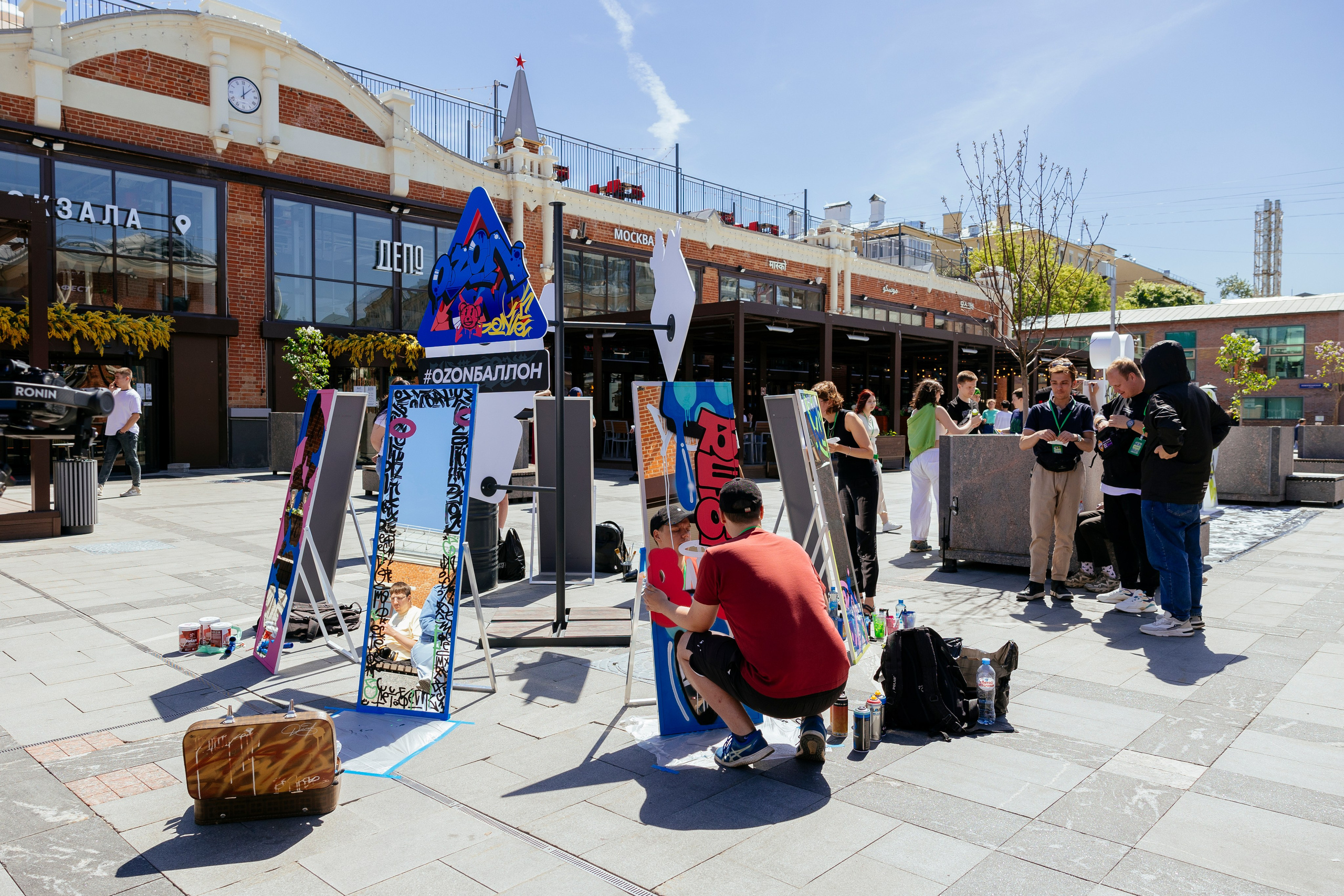 OZON БАЛЛОН ДЕПО Три Вокзала. Фотограф Георгий Нигматулин