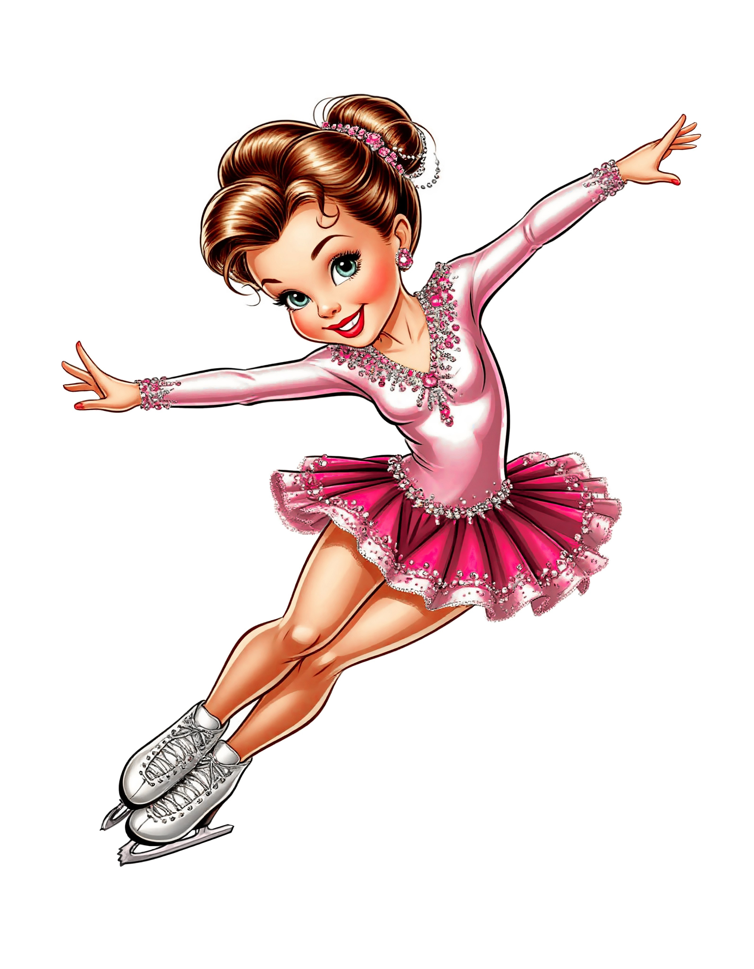 ФК девочки на белом фоне. Фигурное катание для взрослых и детей на Васильевском 🌟