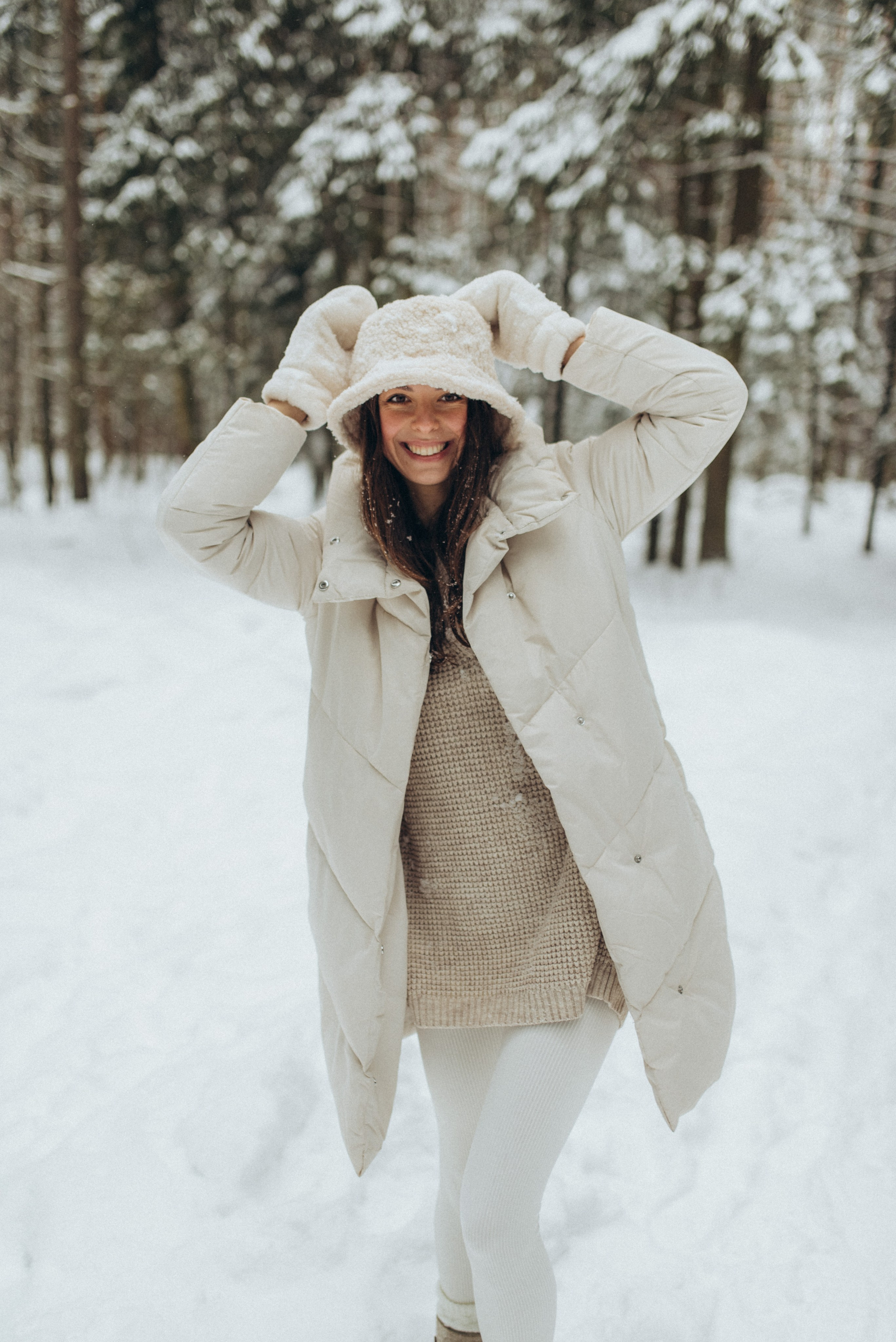 Мелина. Зимняя прогулка. Семейный фотограф в Москве Екатерина Север