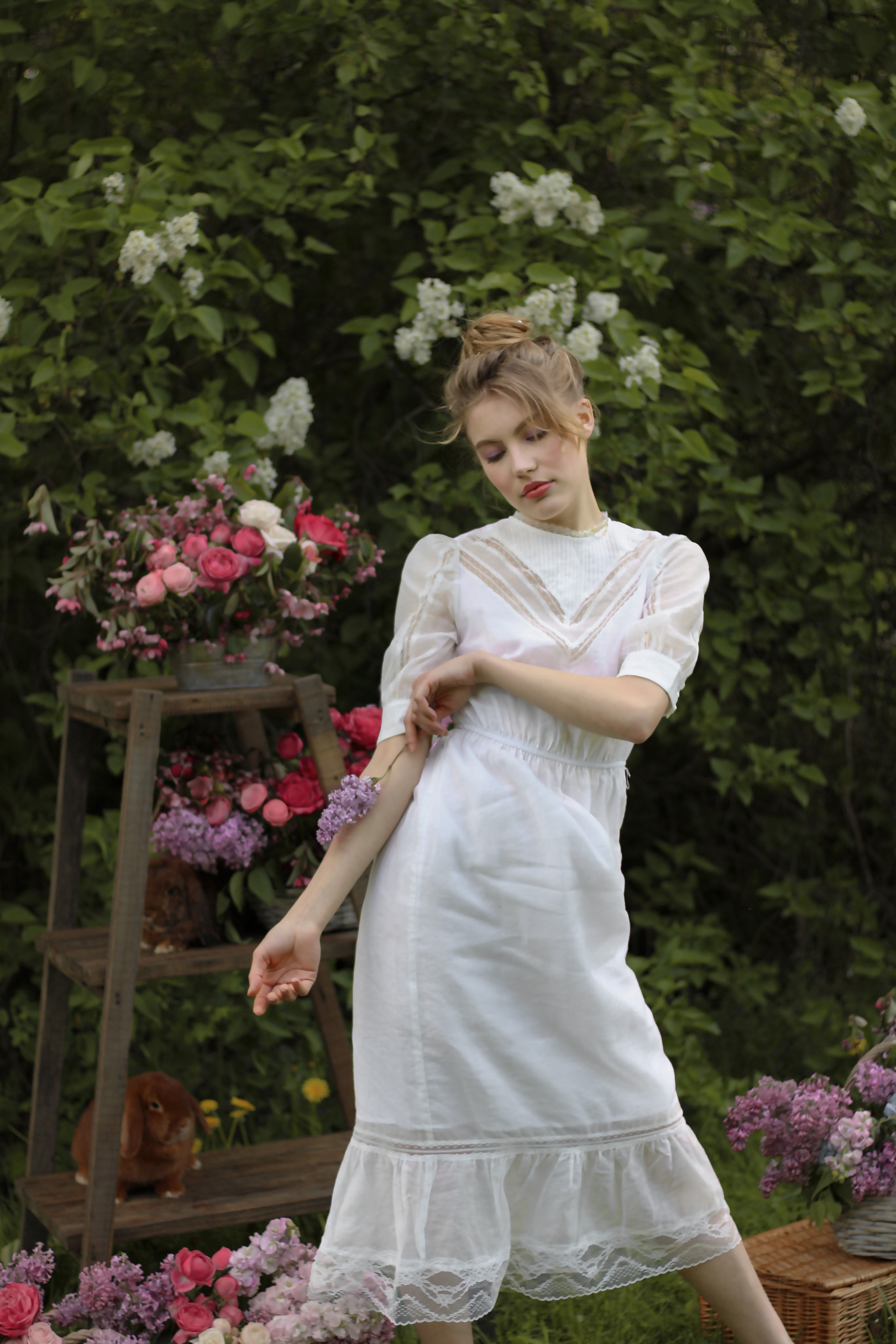 Сиреневый сад. Женский и семейный фотограф в Москве Наташа Чаша