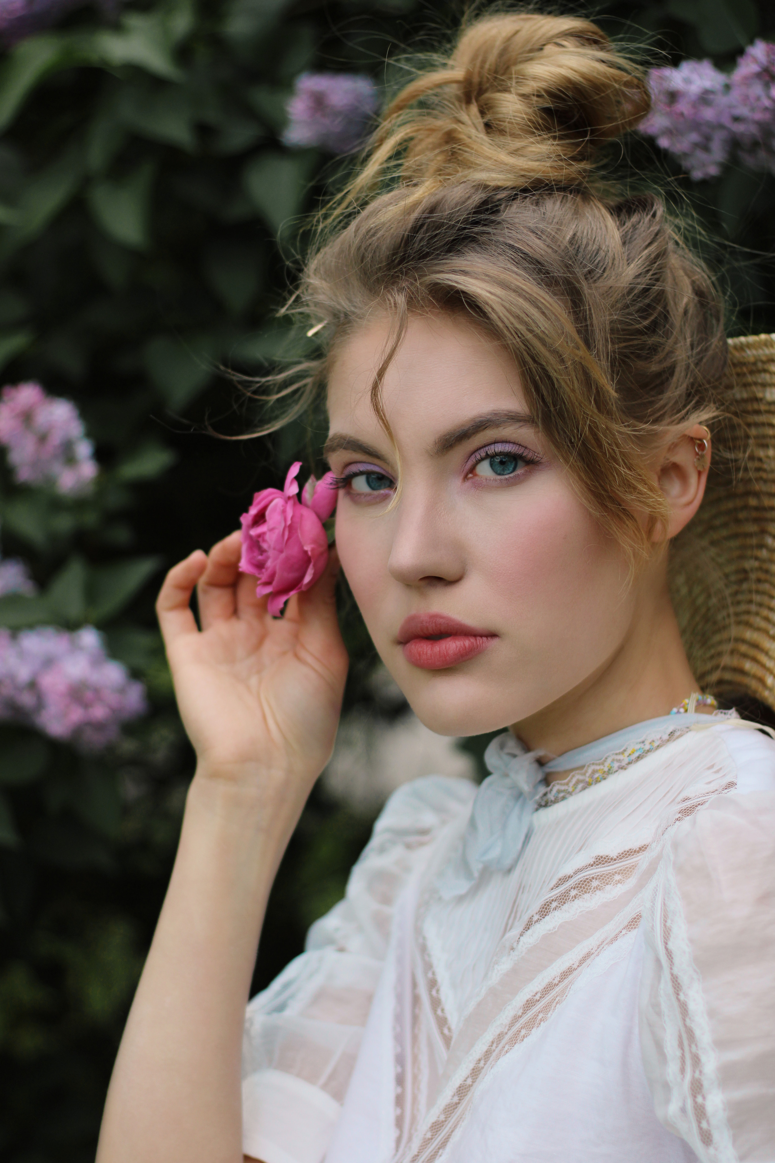 Сиреневый сад. Женский и семейный фотограф в Москве Наташа Чаша