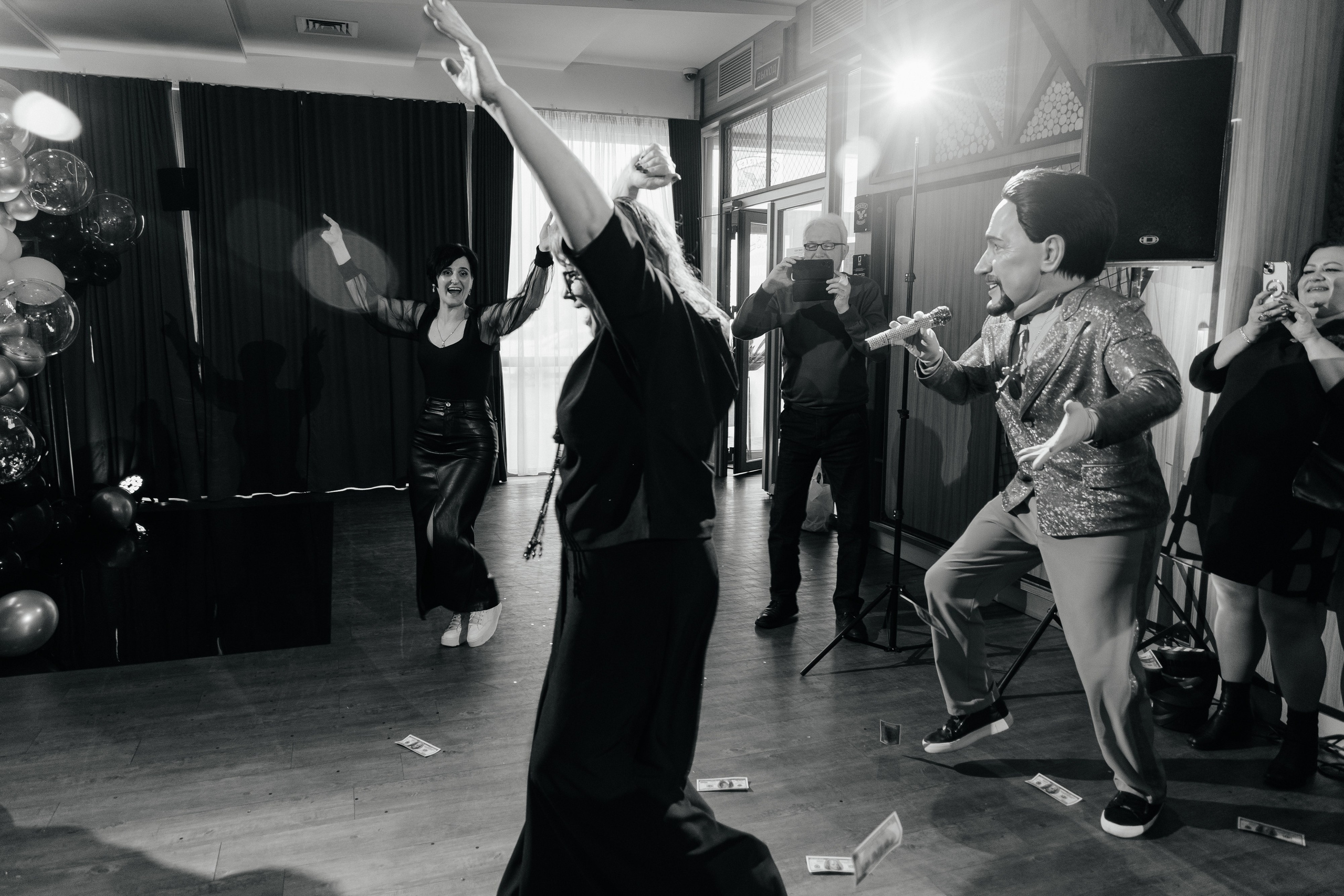 Фотосъемка юбилея в кафе BALDENINI в Минске. Свадебный фотограф в Минске/Беларуси Сергей Спиридонов