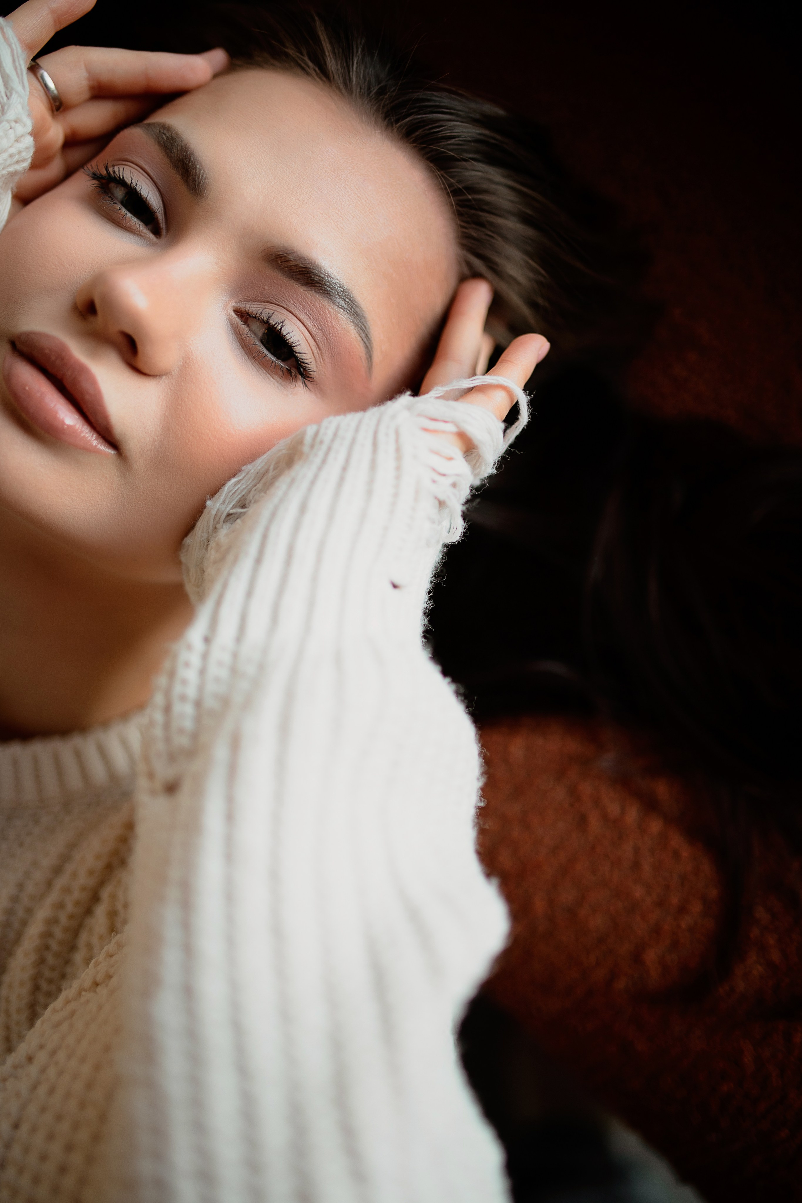 Настенька студийный портрет. Фотограф Санкт-Петербург Раднаева Юлия