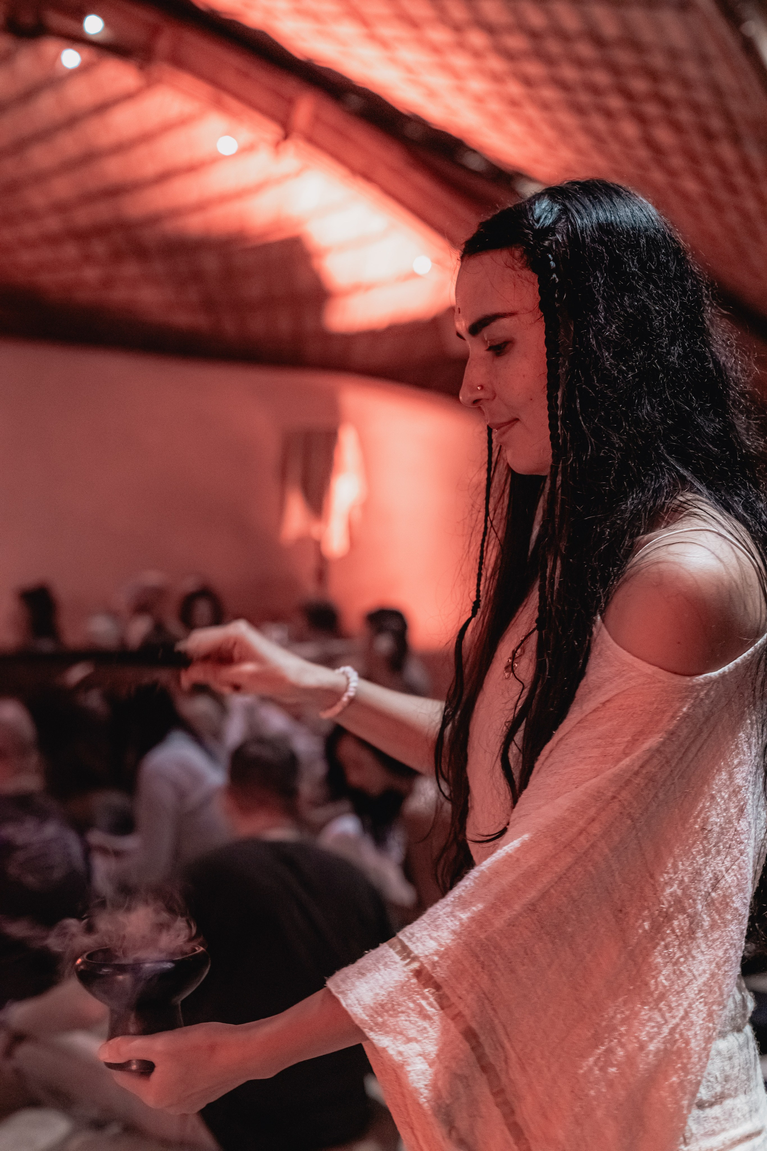 Cacao ceremony Full moon jan w Juan. Mariam Bagdasaryan