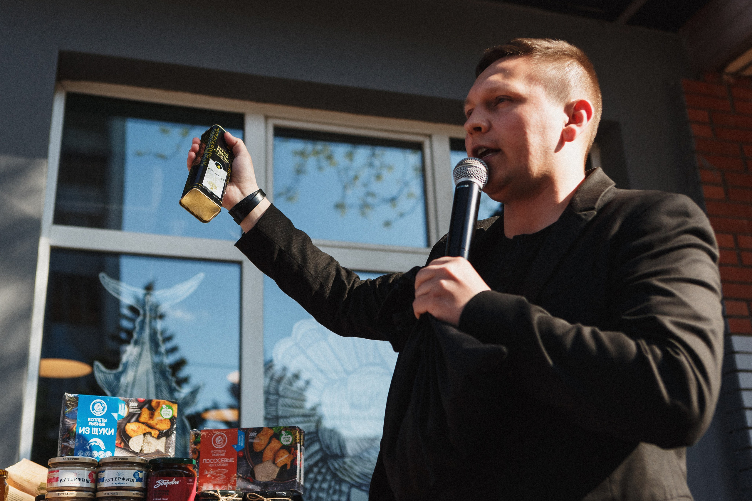 Открытие Сети Магазинов морепродуктов 'Дикая Устрица' в Таганроге. Свадебный и семейный фотограф в Таганроге Бакарюк Антон