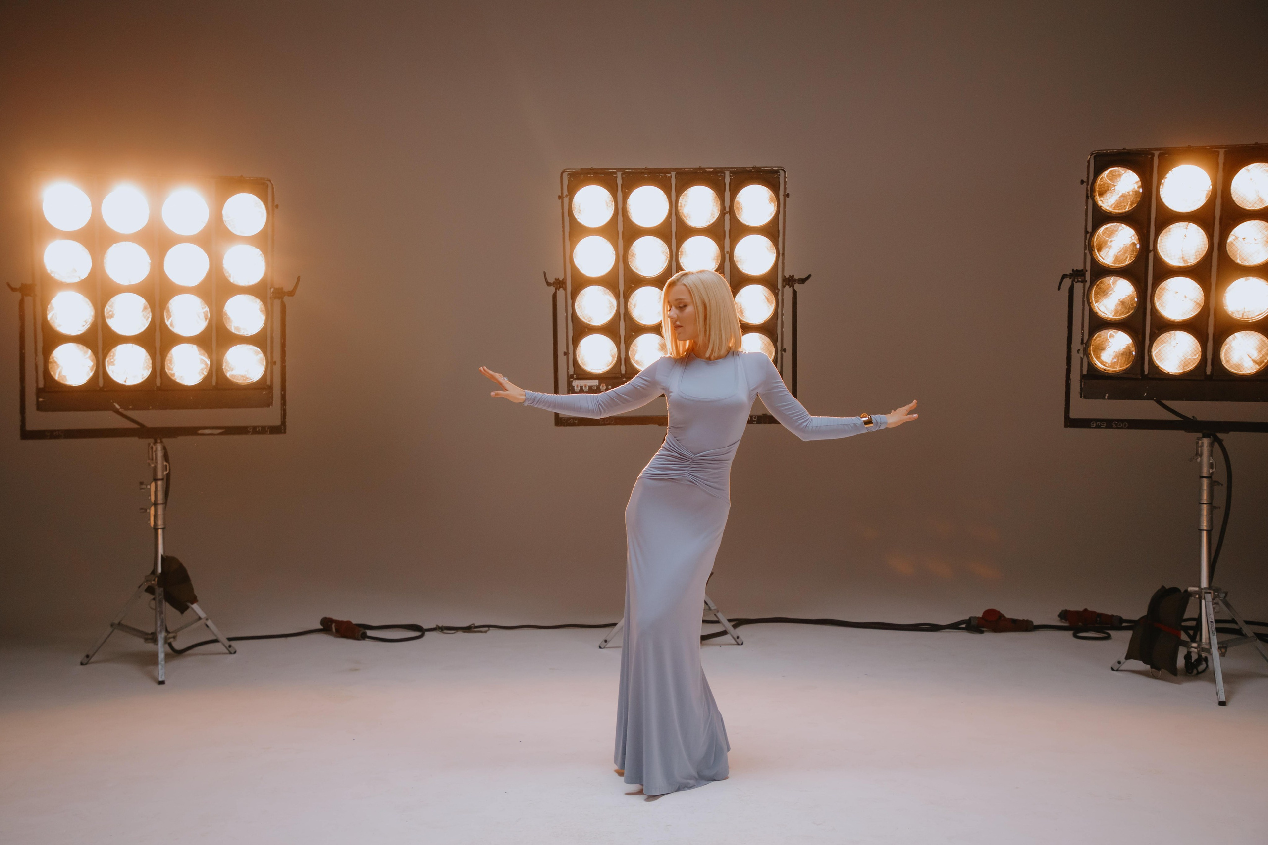 Съемка клипа Юлианны Карауловой и Бьянки. Фотограф в Москве и Санкт-Петербурге Дарина