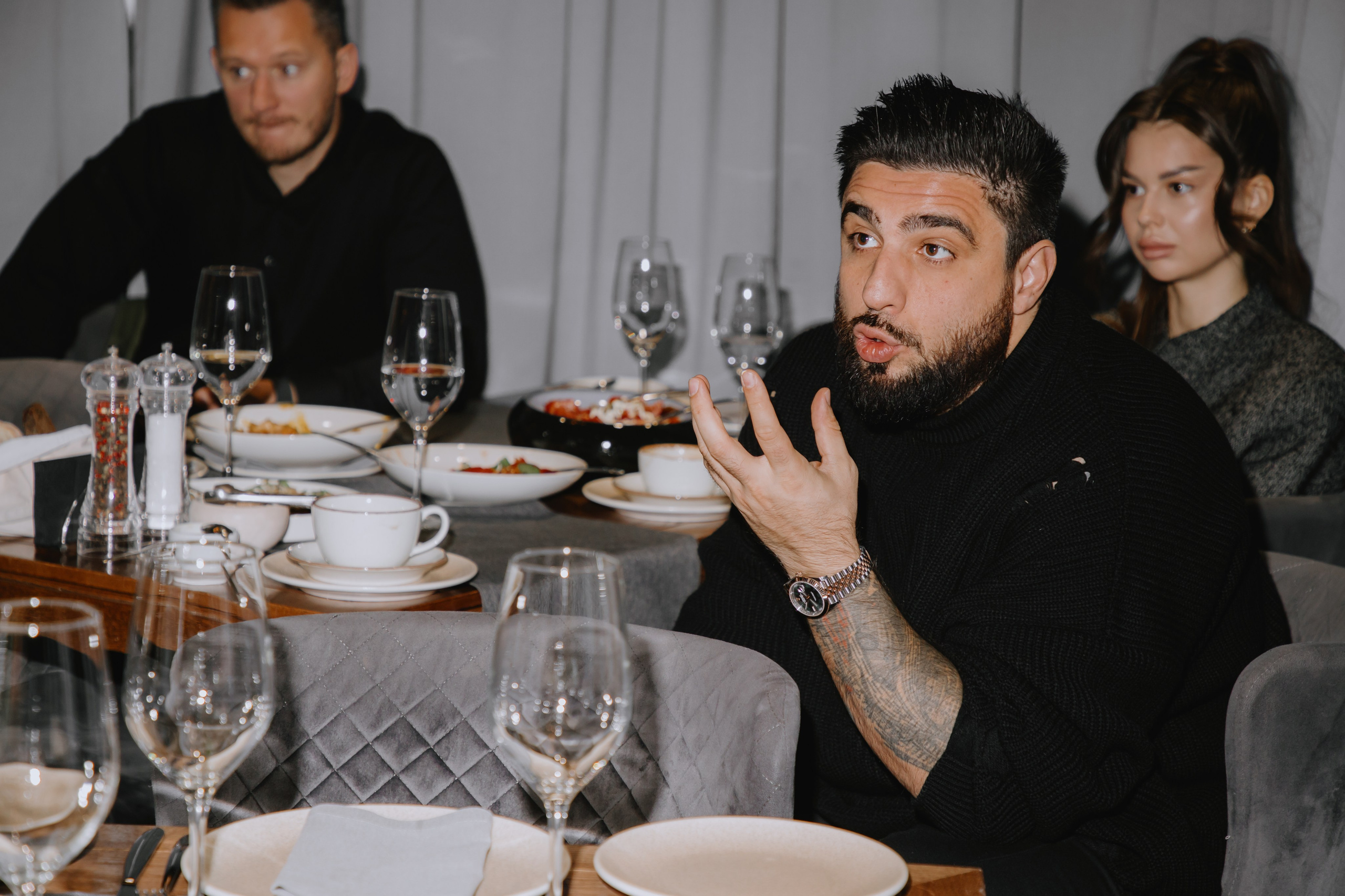 Бизнес завтрак на 89 этаже. Фотограф в Москве и Санкт-Петербурге Дарина