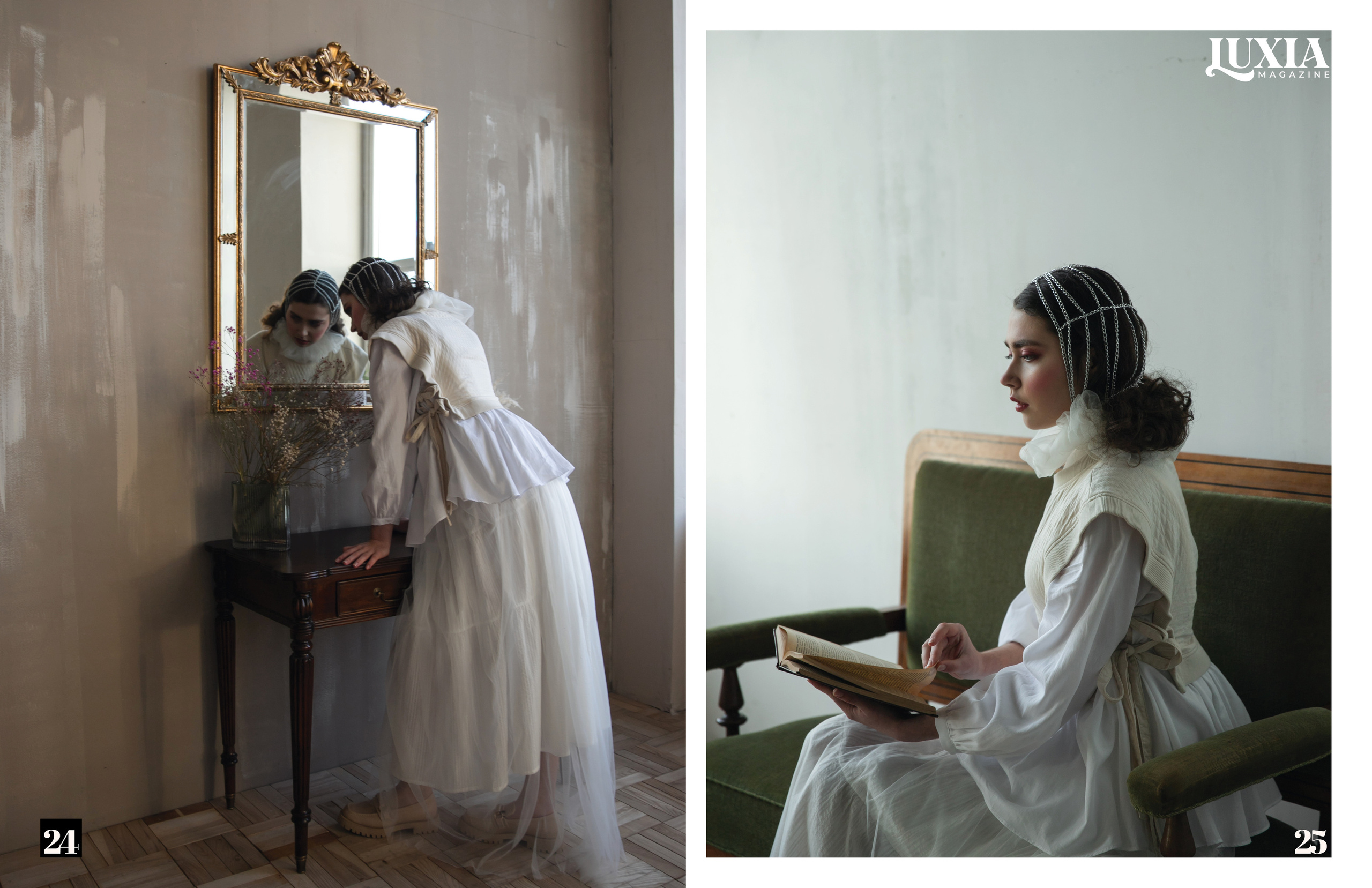 Luxia Magazine. Фотограф и ретушёр Мария Гущина