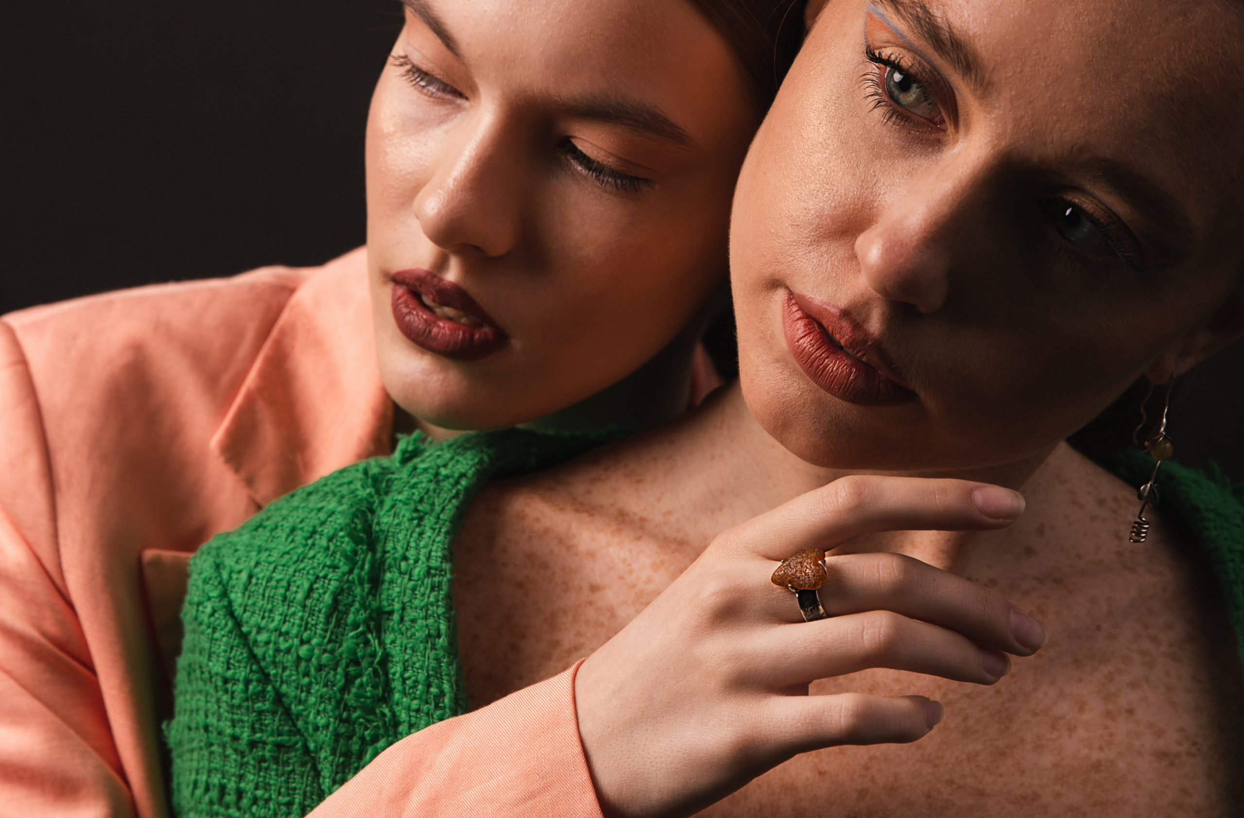 Съёмка украшений ручной работы. Дизайнер Анна Широкова. Фотограф и ретушёр Мария Гущина