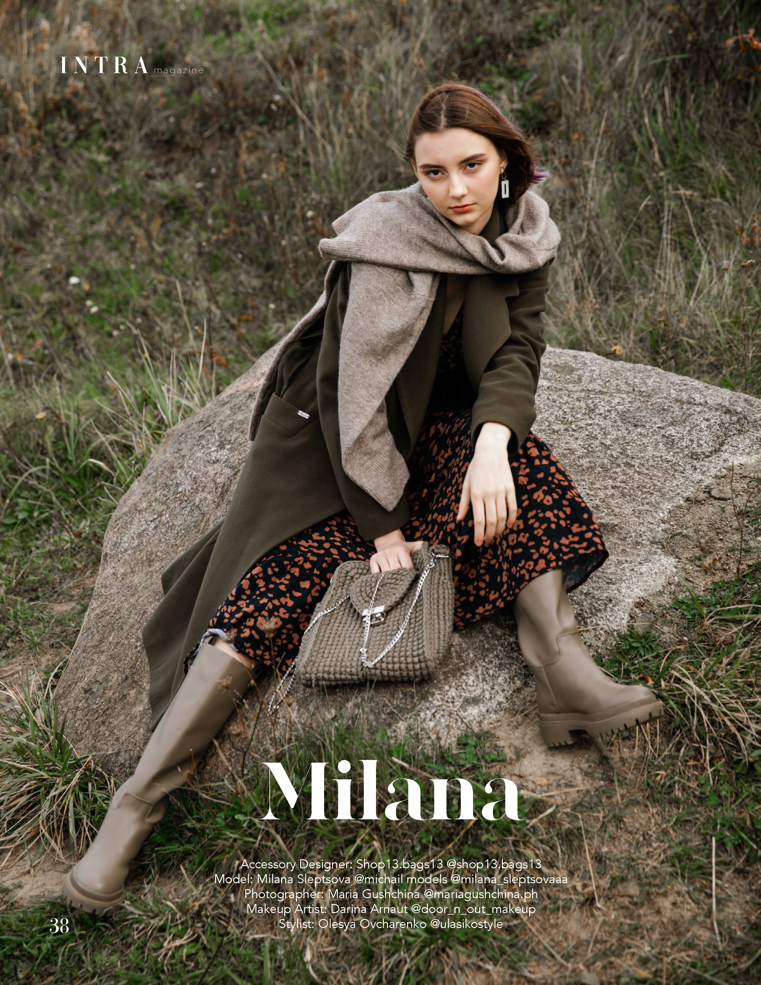 Intra magazine. Фотограф и ретушёр Мария Гущина