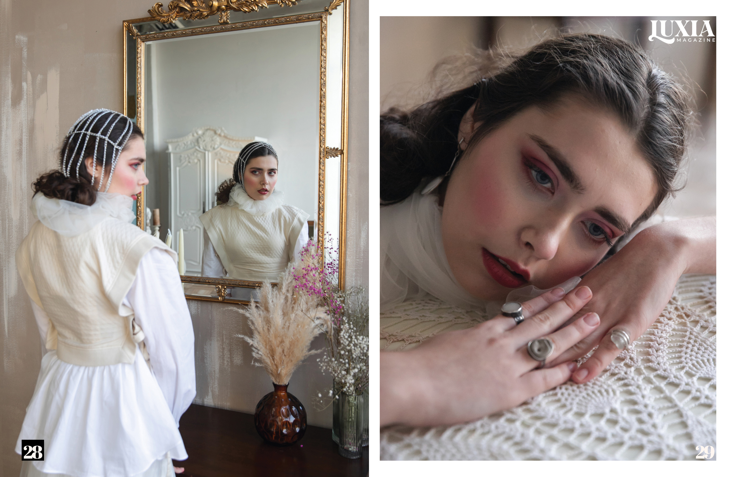 Luxia Magazine. Фотограф и ретушёр Мария Гущина