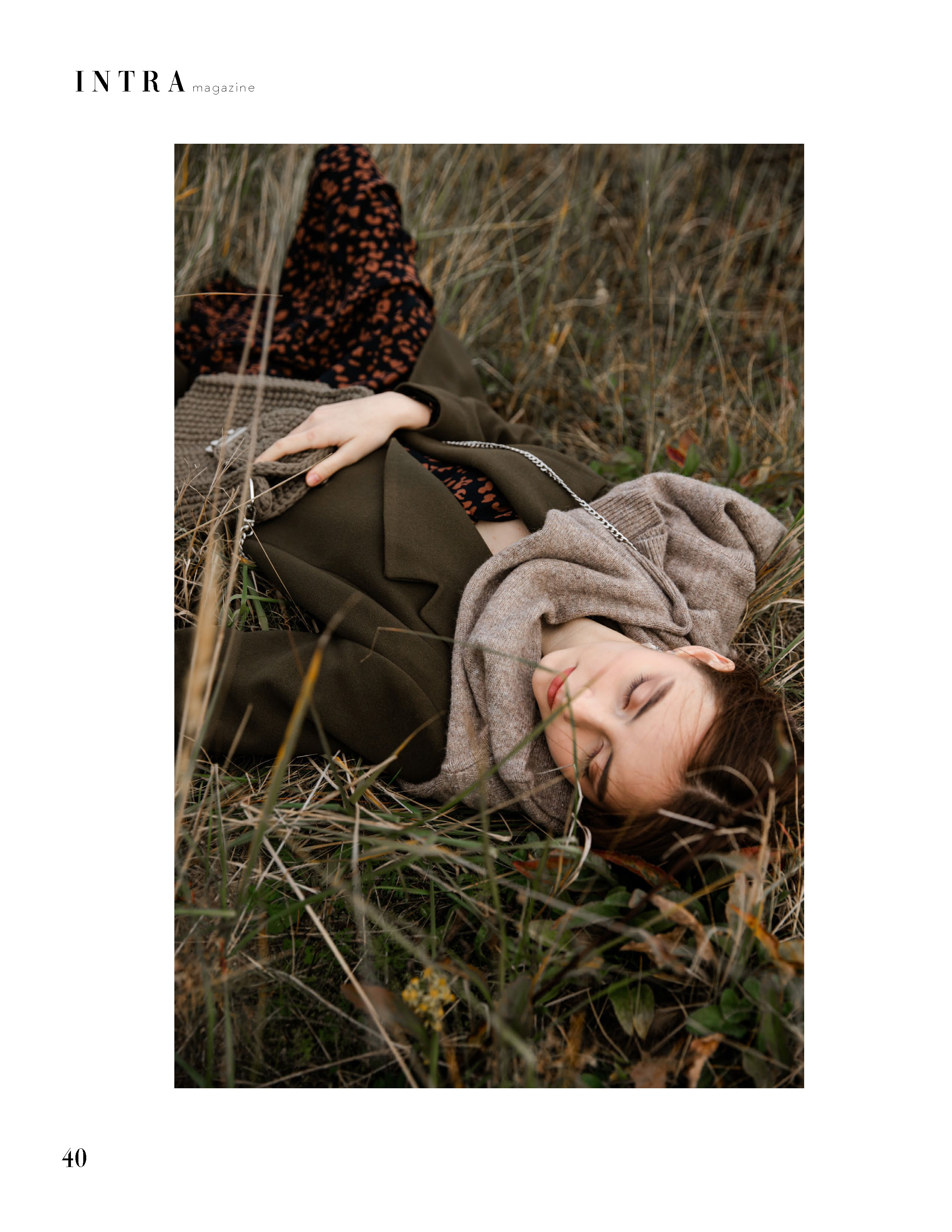 Intra magazine. Фотограф и ретушёр Мария Гущина