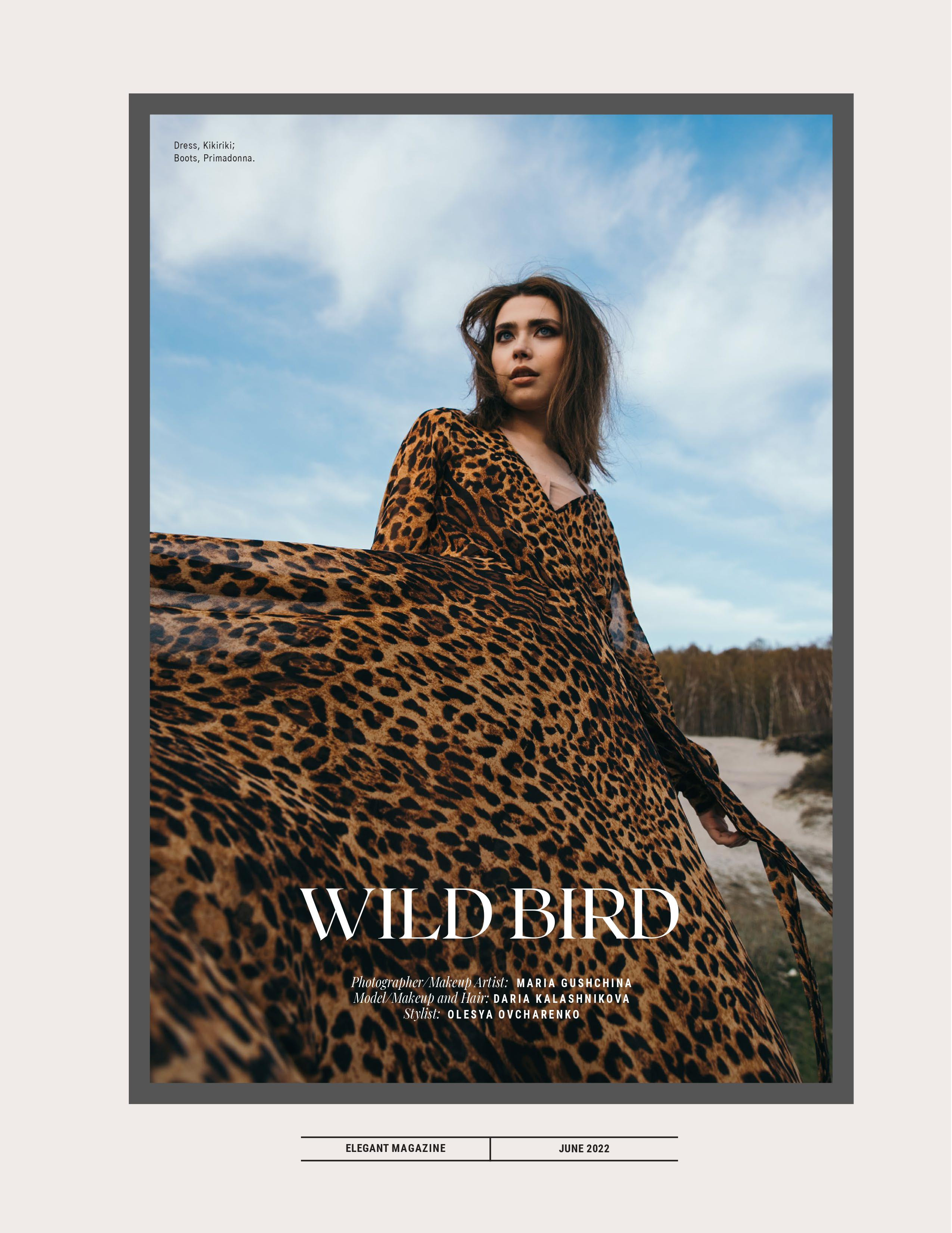 Elegant magazine. Фотограф и ретушёр Мария Гущина