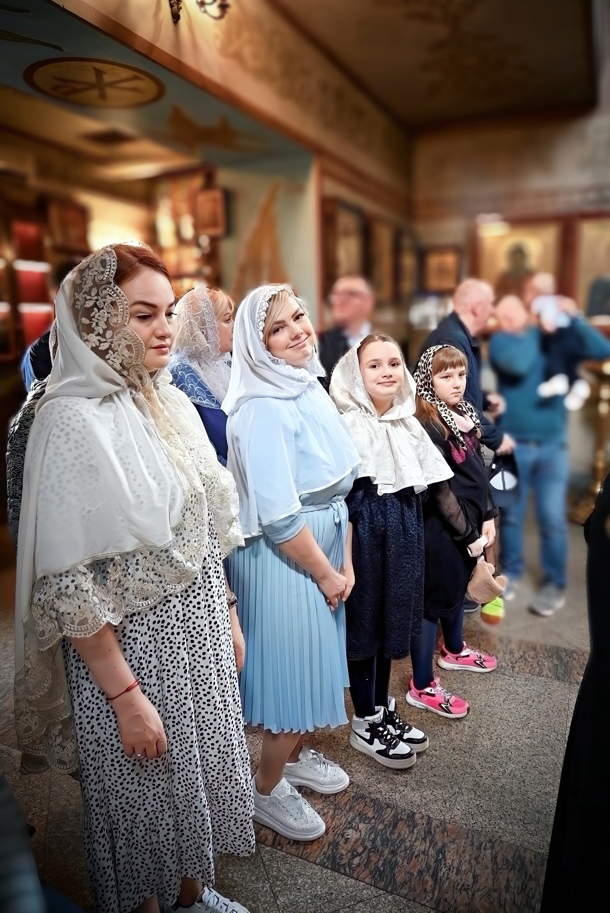 Крещение мама Лилия. Семейный и детский фотограф Москва