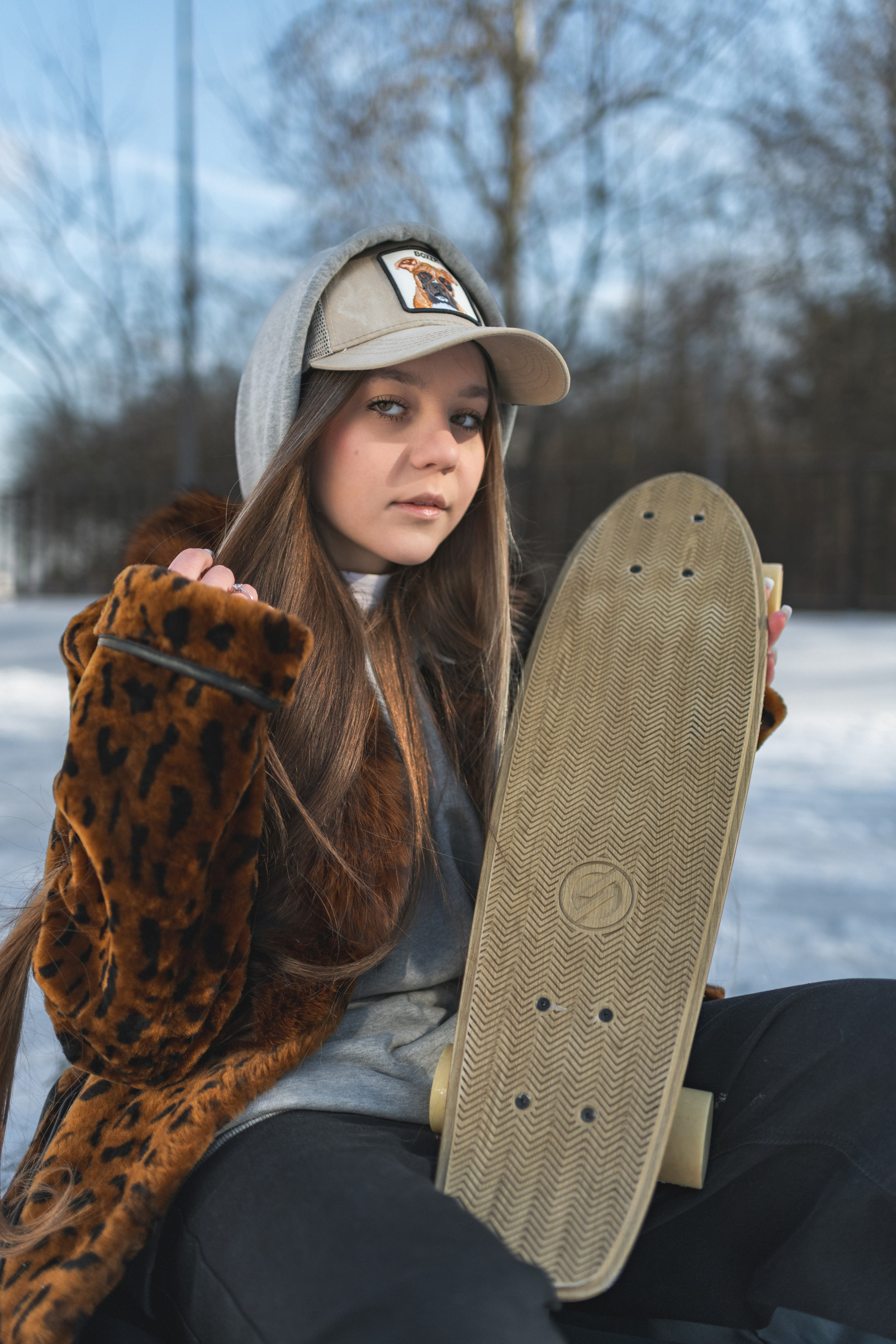 Света со скейтом. Фотограф в Москве/Зарайске Шахова Марина