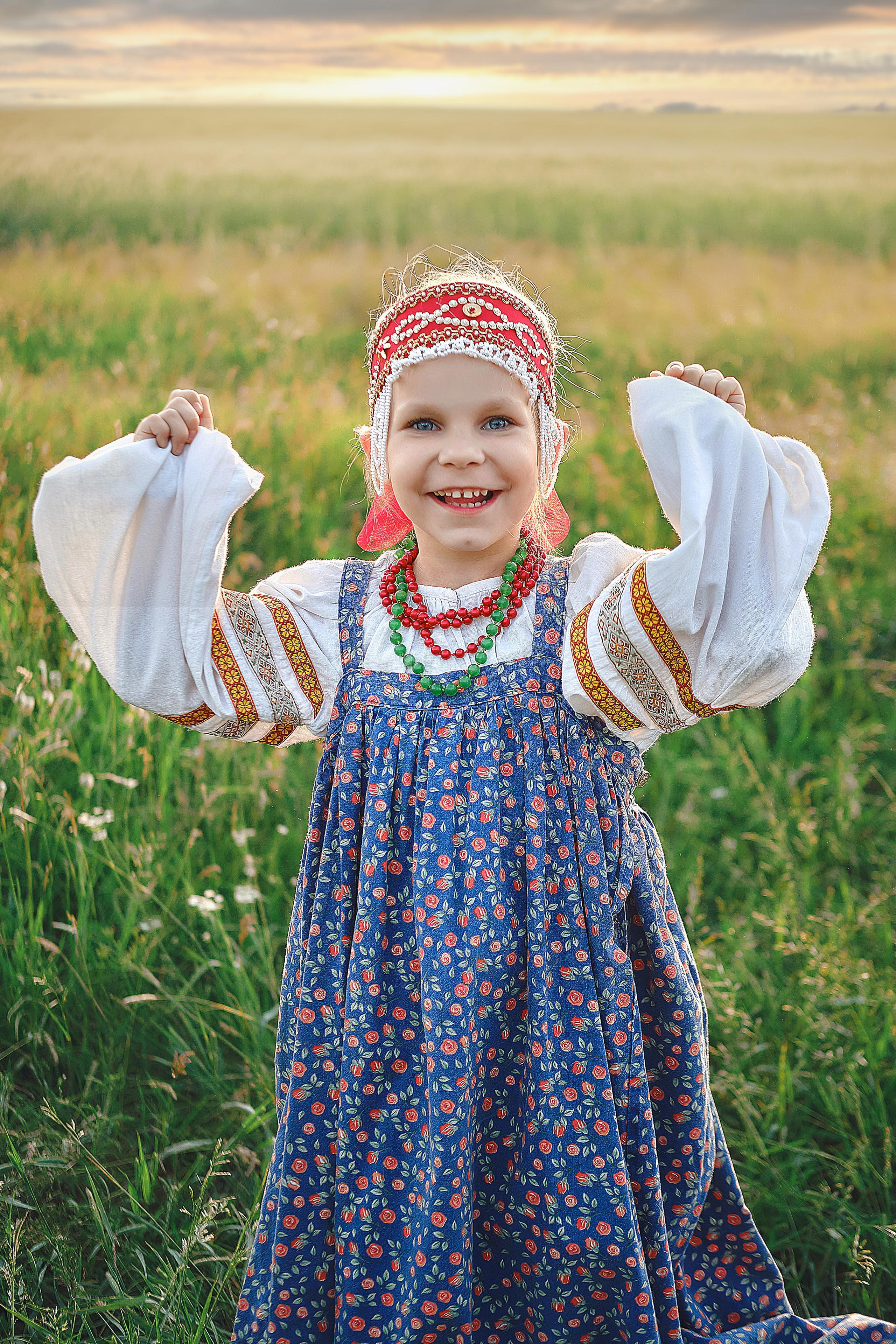 Народный костюм. Семейный и женский фотограф в Новомосковске и Узловой Михеева Татьяна
