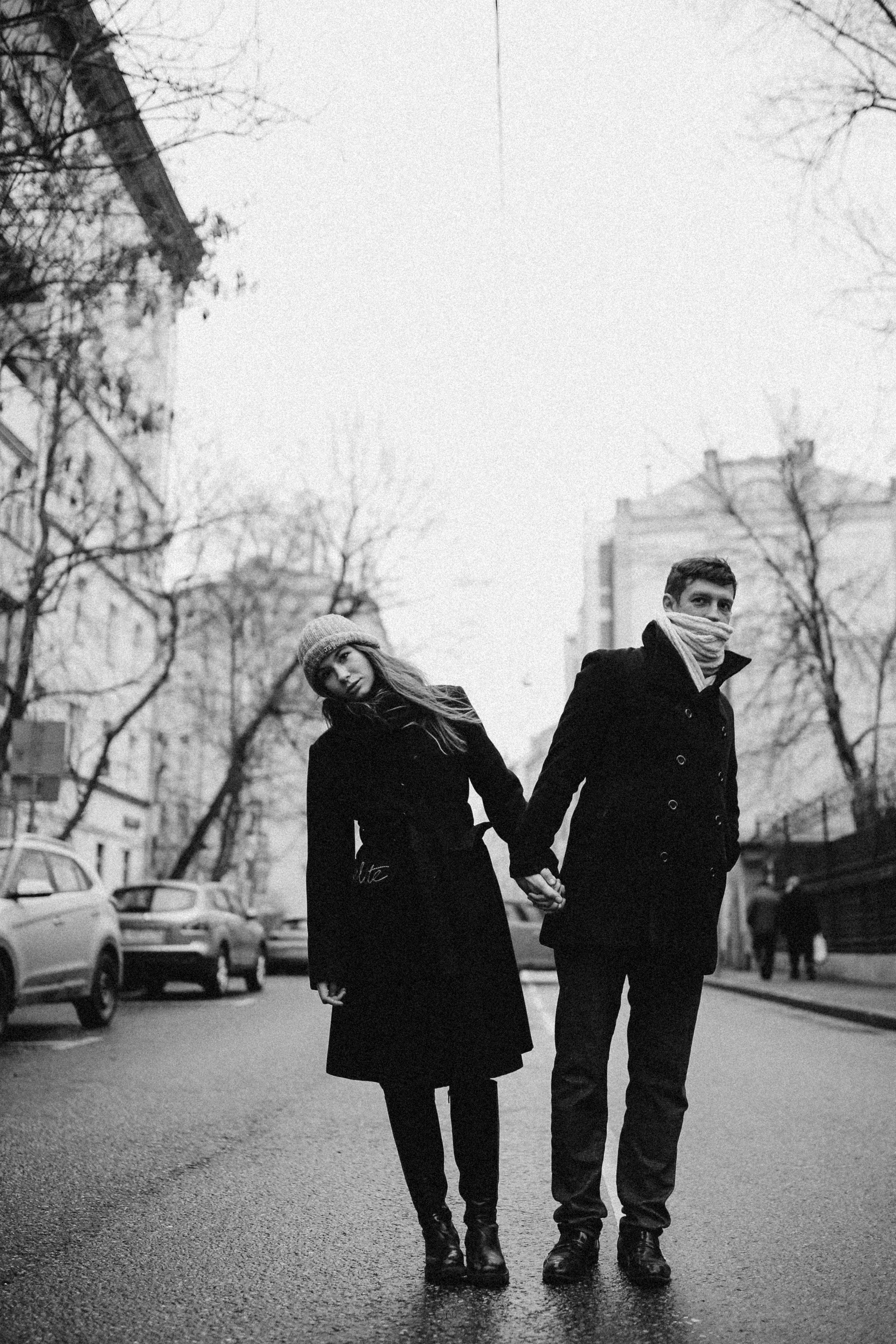 Фотосессия Love Story на улицах Москвы. Свадебный фотограф в Москве Мария Крош