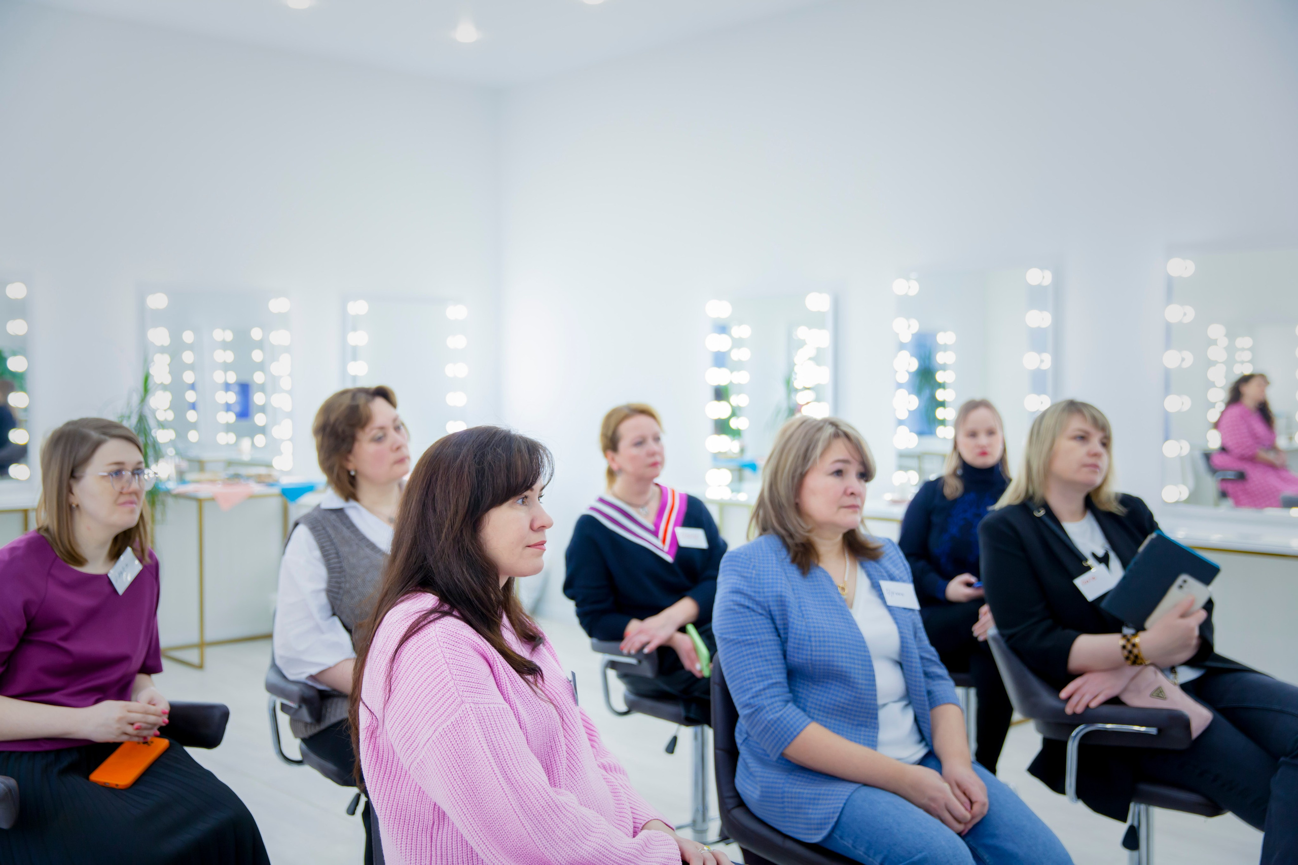 Мастер — класс Анастасии Варенцовой и Марии Адамович «Личный бренд». Фотограф Александра Степанова
