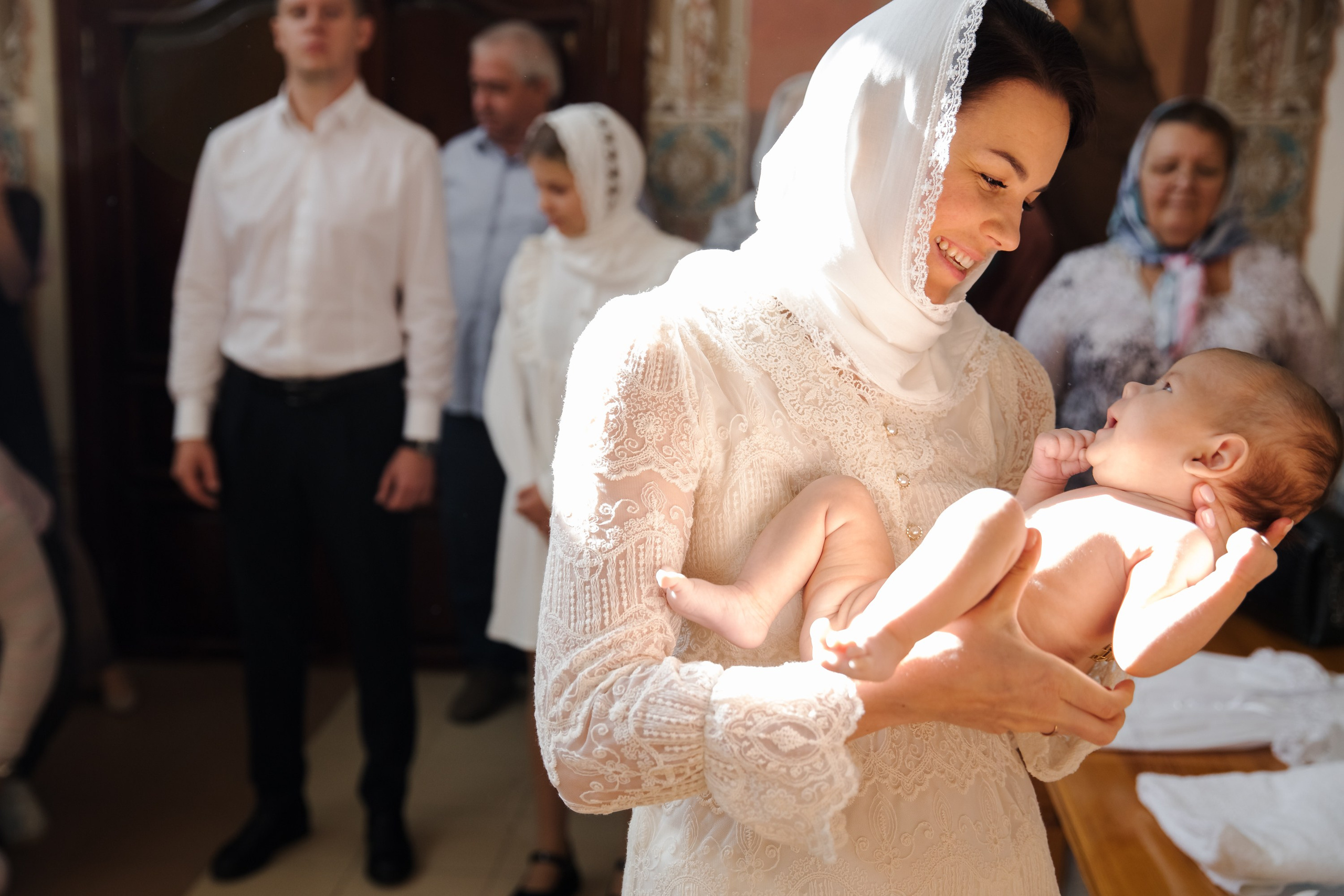 Крещение Стефании. Маргарита Рубцова свадебный фотограф Тольятти