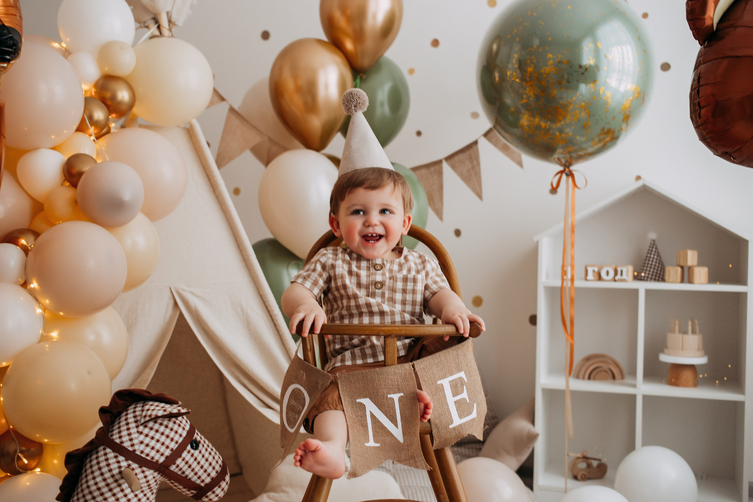 Тёмочке 1 год. Фотограф в Санкт-Петербурге Гарипова Валерия
